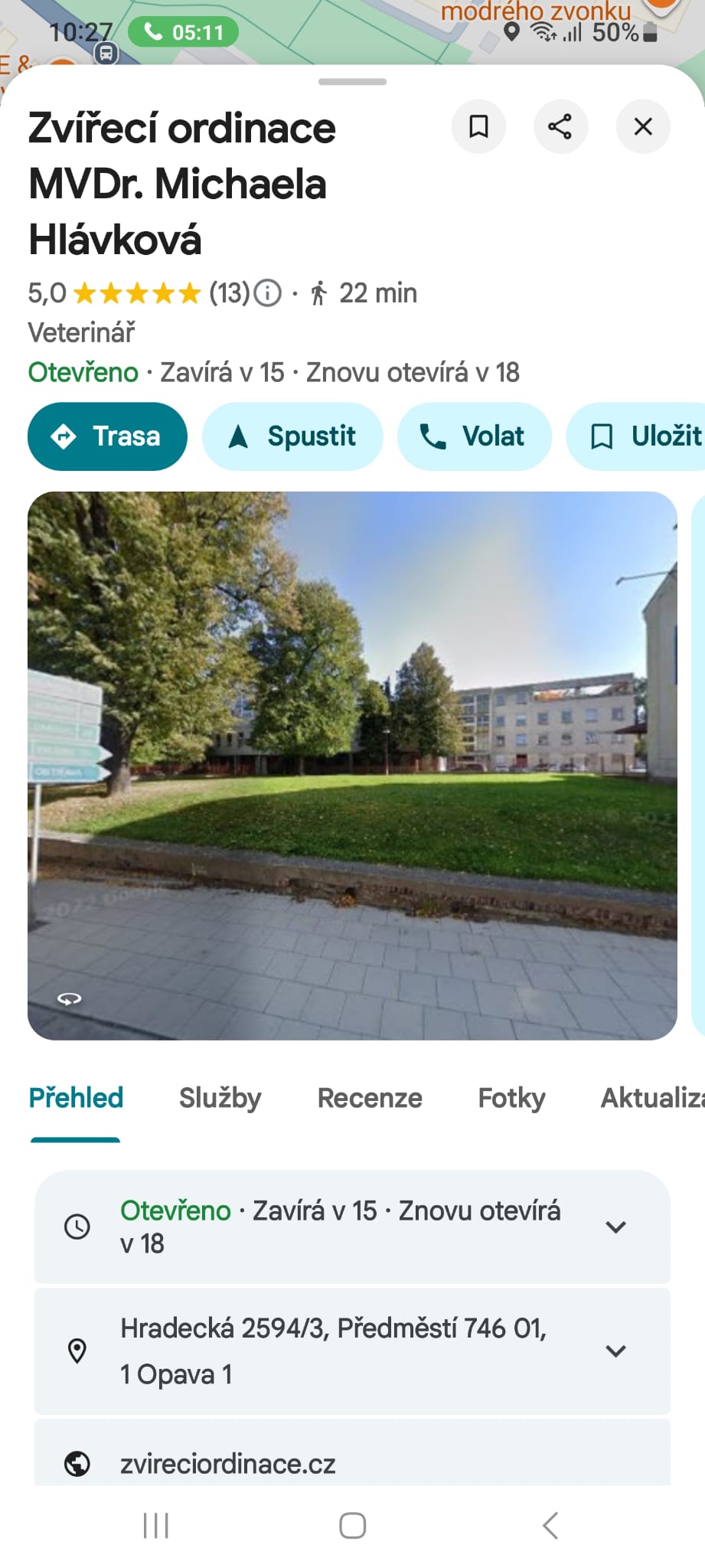 Zvířecí ordinace MVDr. Michaela Hlávková foto 1