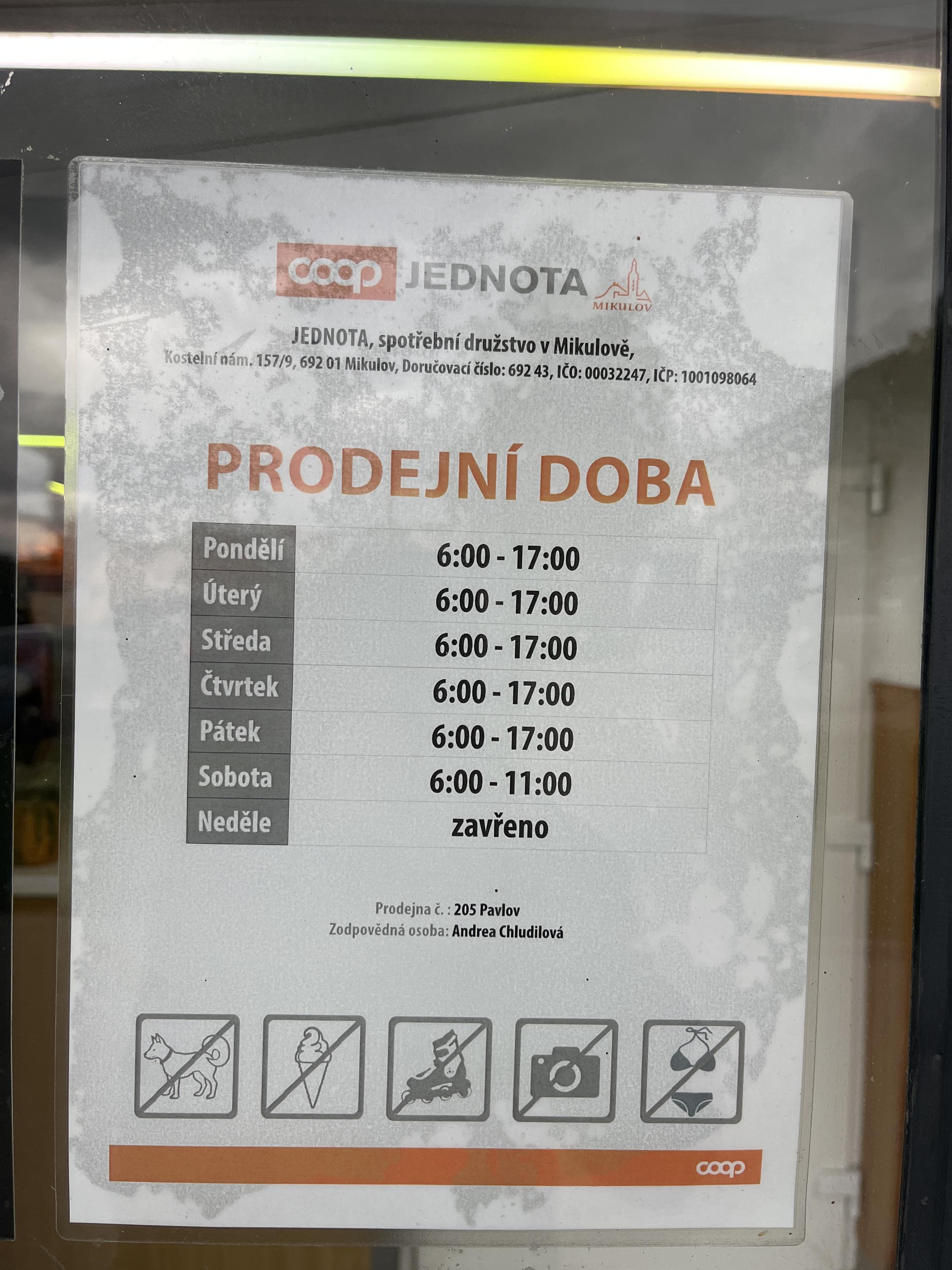 COOP - Jednota, spotřební družstvo v Mikulově foto 3