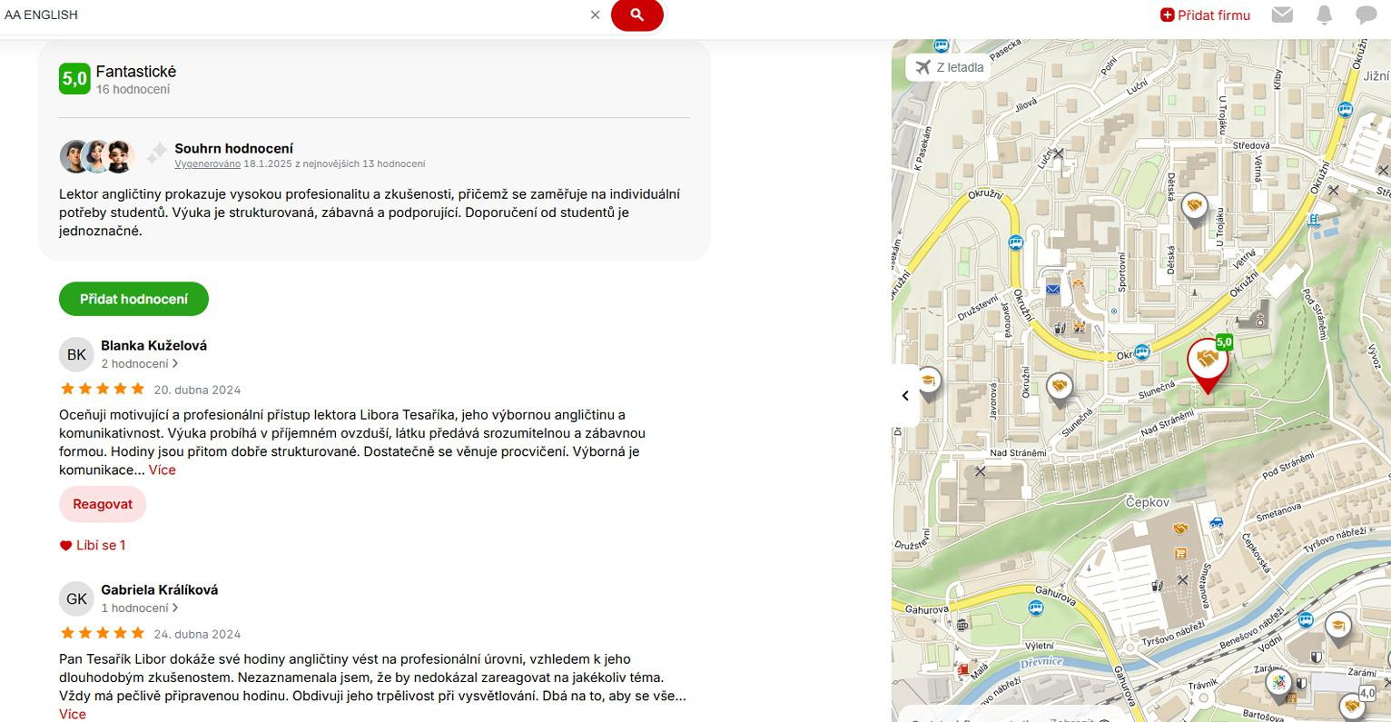 AA English Zlin, Libor Tesařík foto 4
