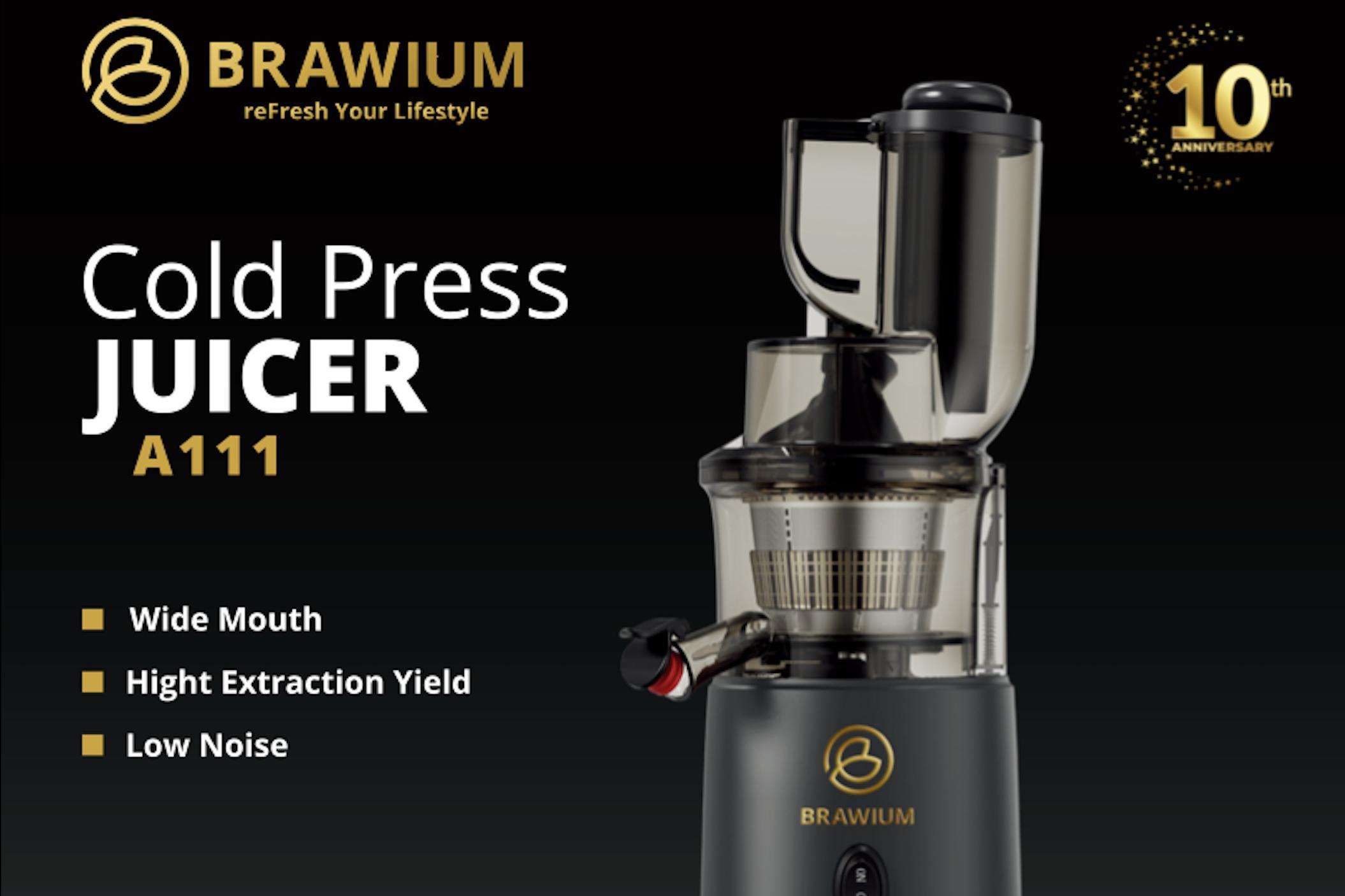 Šnekový odšťavňovač BRAWIUM A111