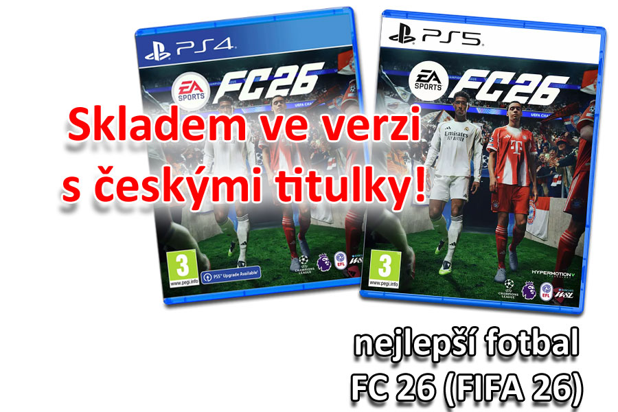 FIFA 26 (EA Sports FC 26) v češtině skladem.