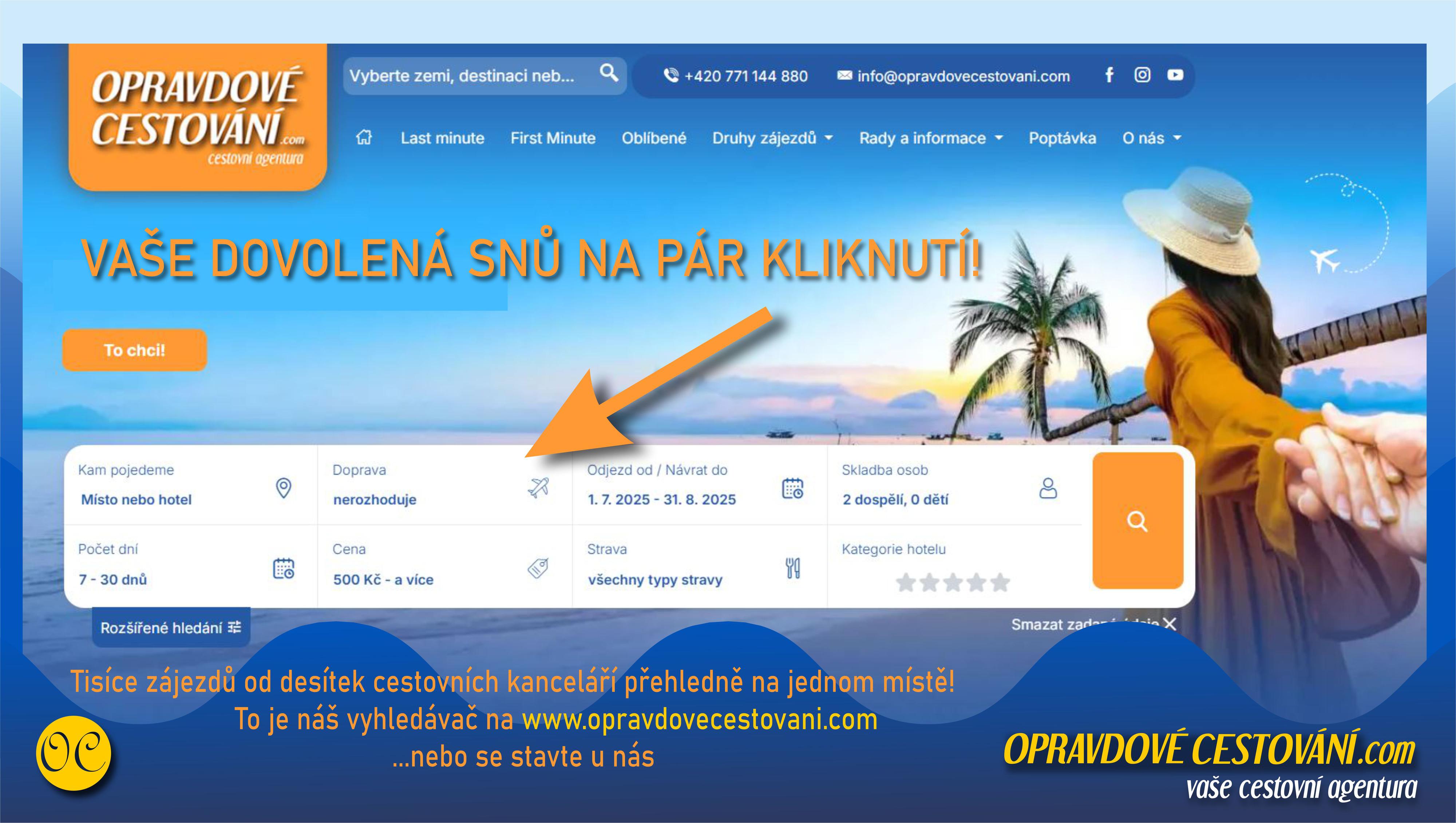 OPRAVDOVÉ CESTOVÁNÍ - cestovní agentura foto 3