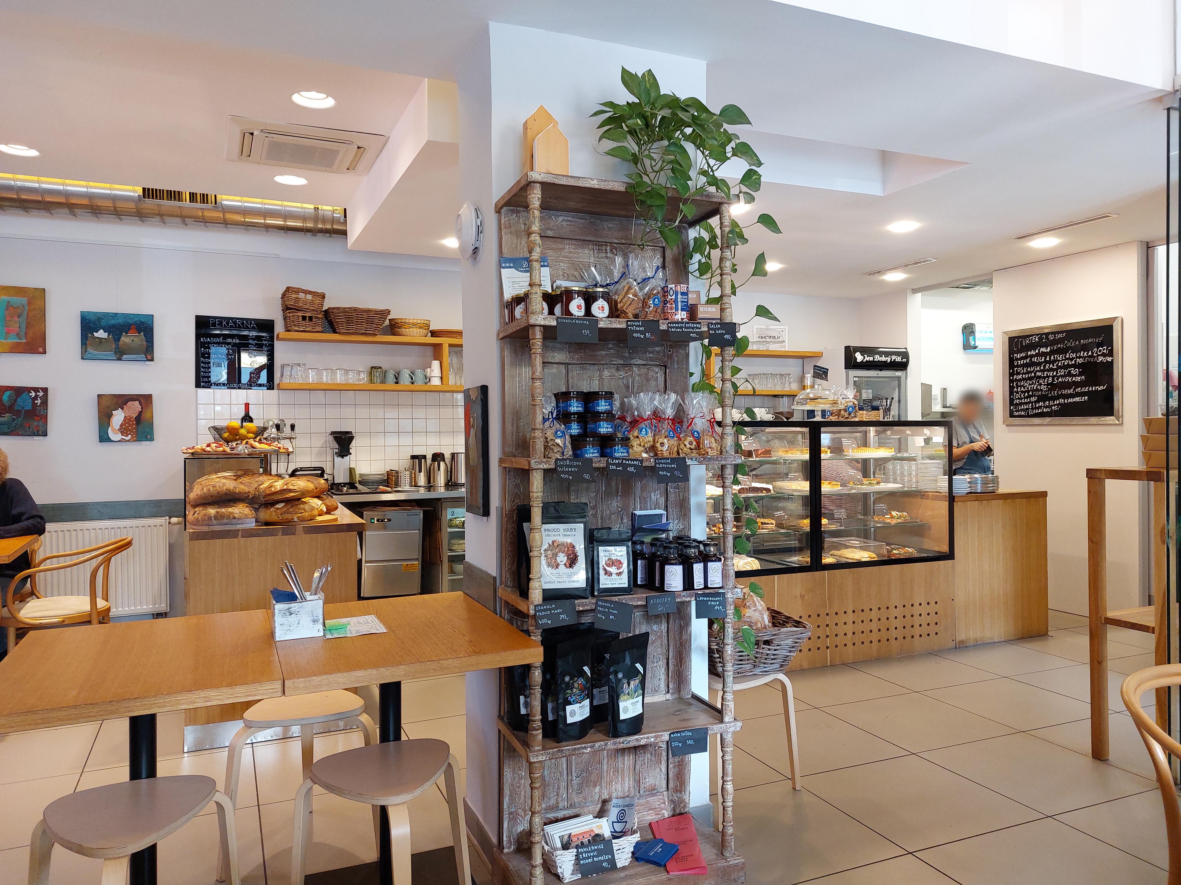 Kavárna Modrý domeček