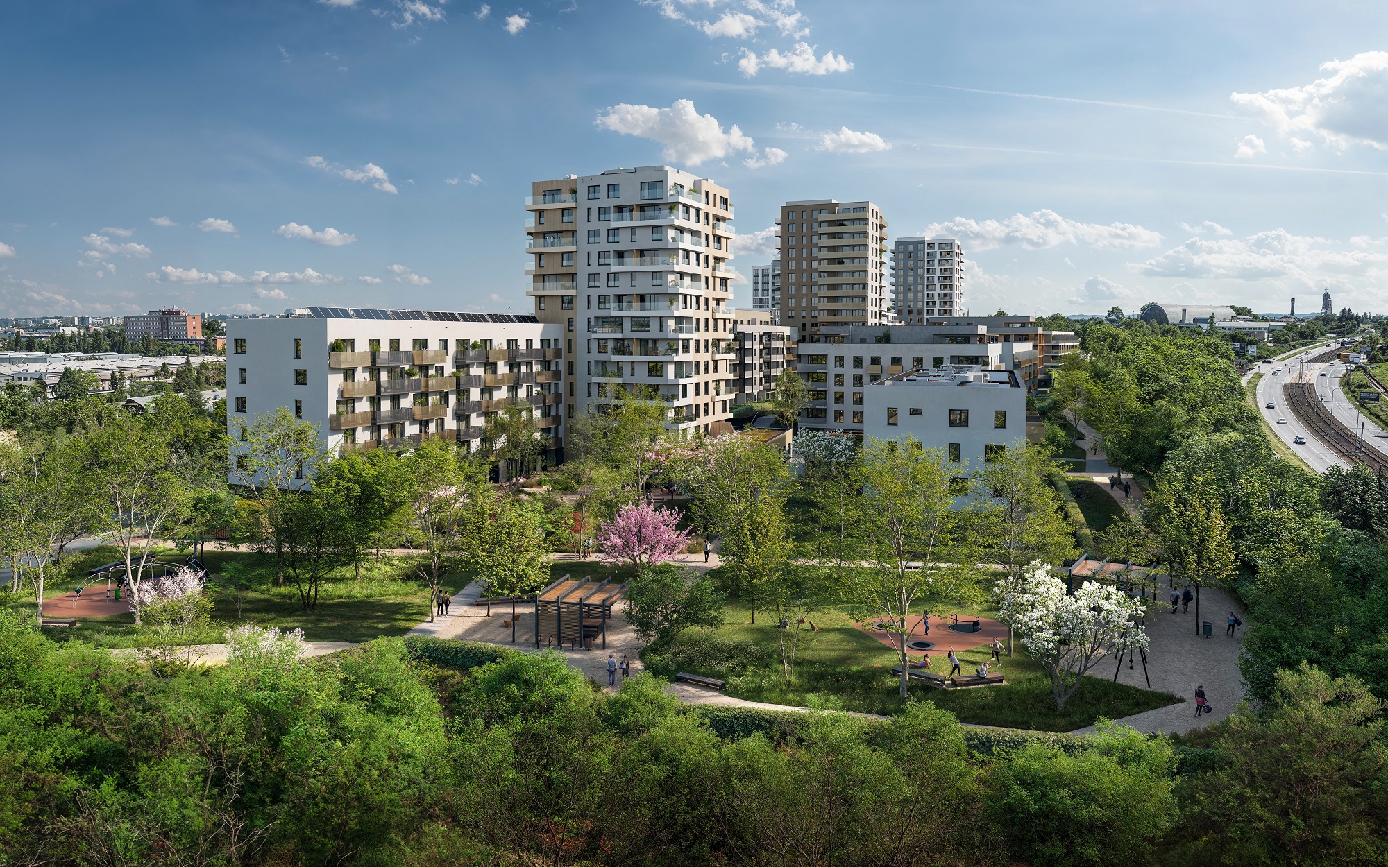 Habitat - rezidenční projekt Skanska foto 5