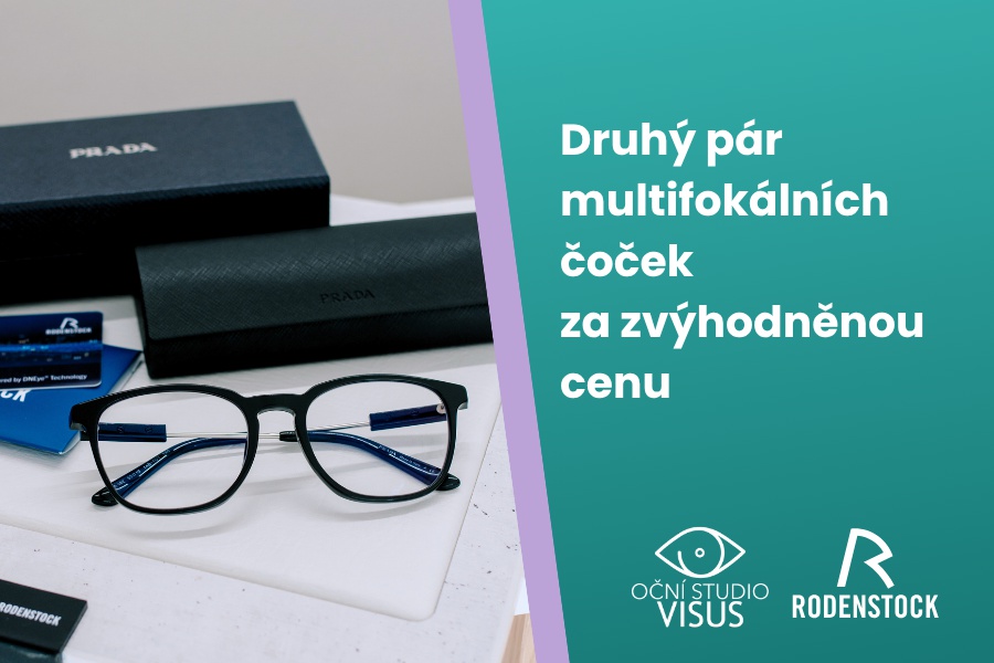 Akce na multifokální brýlové čočky Rodenstock