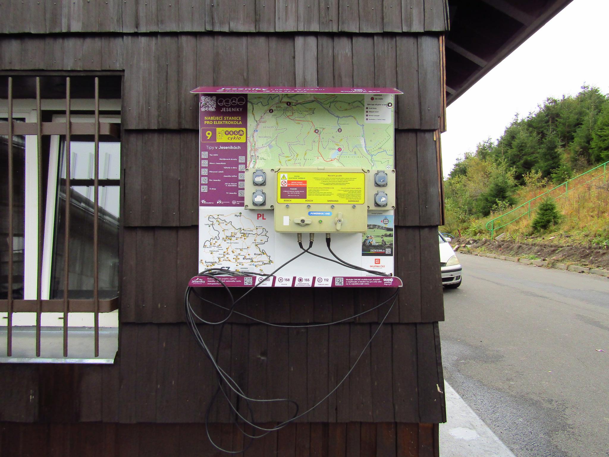 Nabíjecí stanice Elektrárna Dlouhé Stráně - Občerstvení Rejhotice foto 5