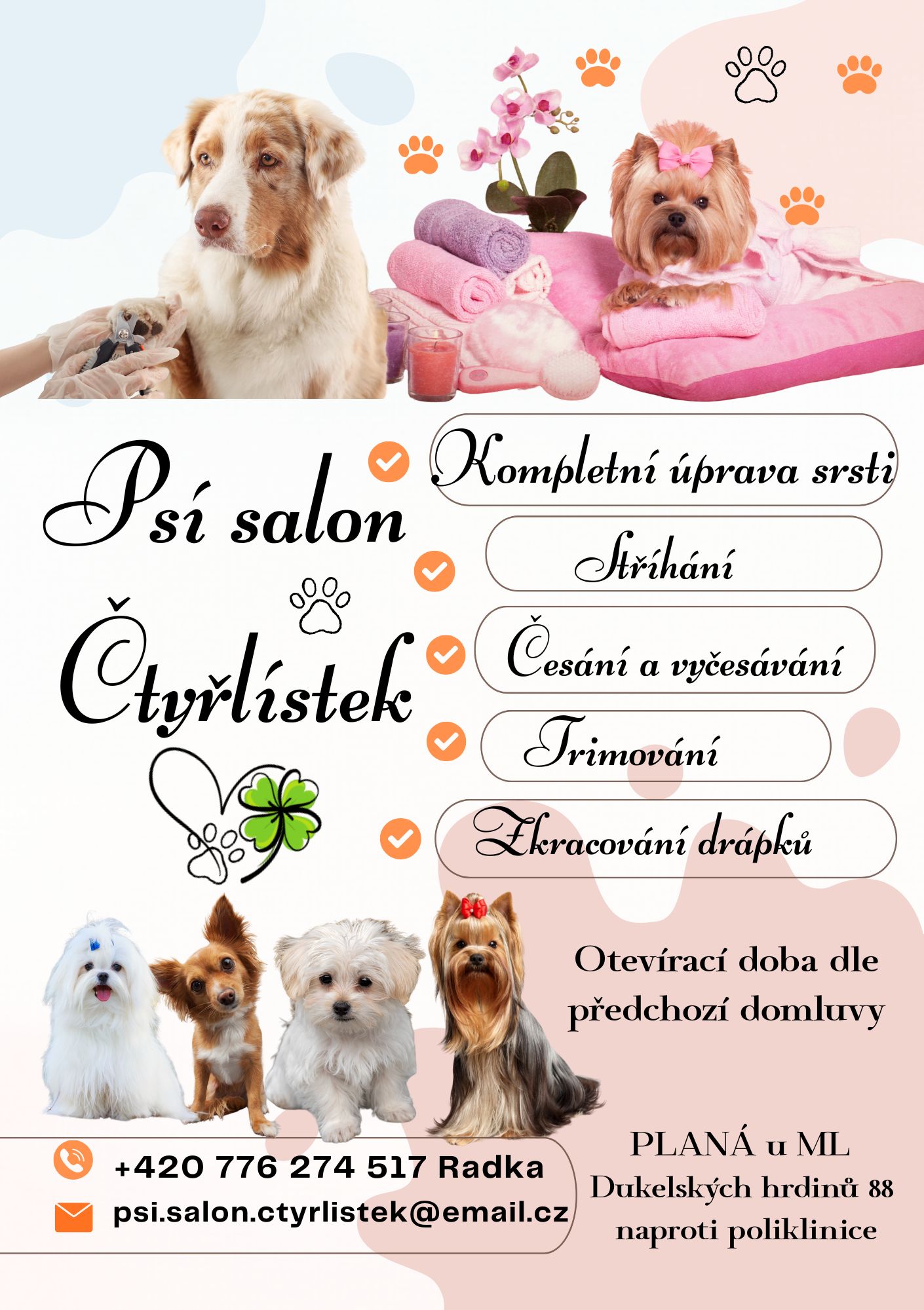 Psí Salon Čtyřlístek foto 2