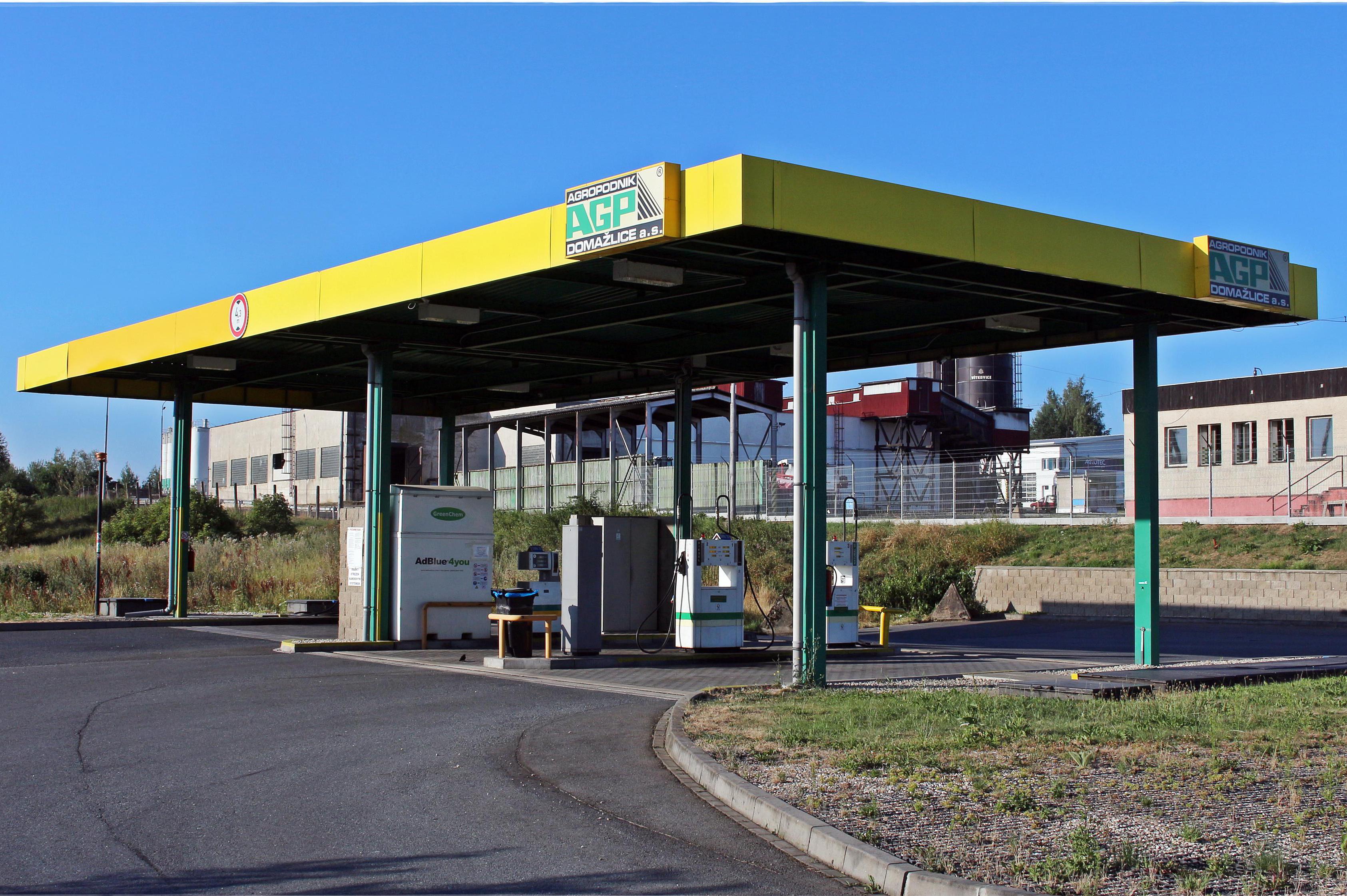 Čerpací stanice PHM