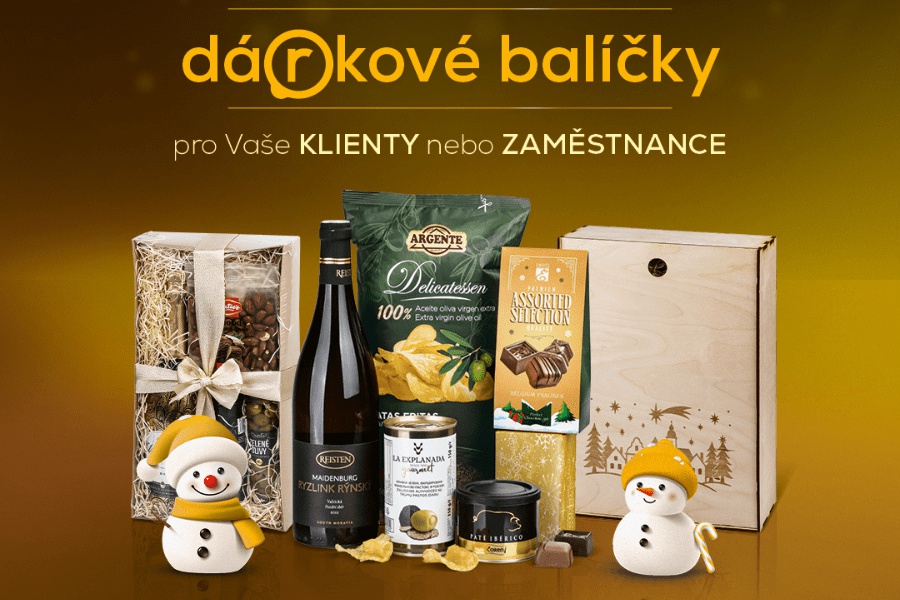 Dárkové balíčky pro vaše klienty a zaměstnance