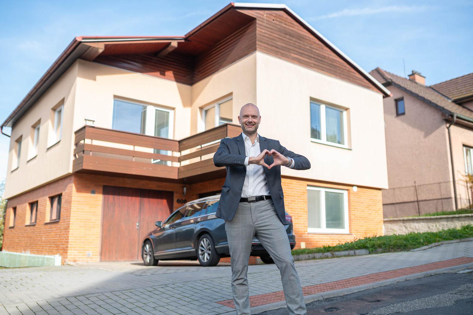 Velký dům na nejlepší adrese ve Zlíně