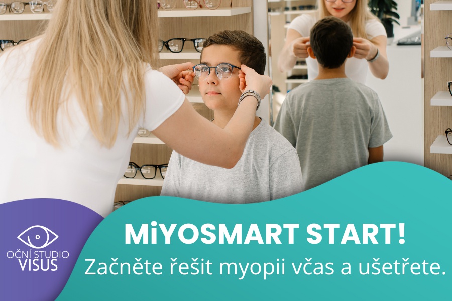 MiYOSMART START! Řešte myopii včas!