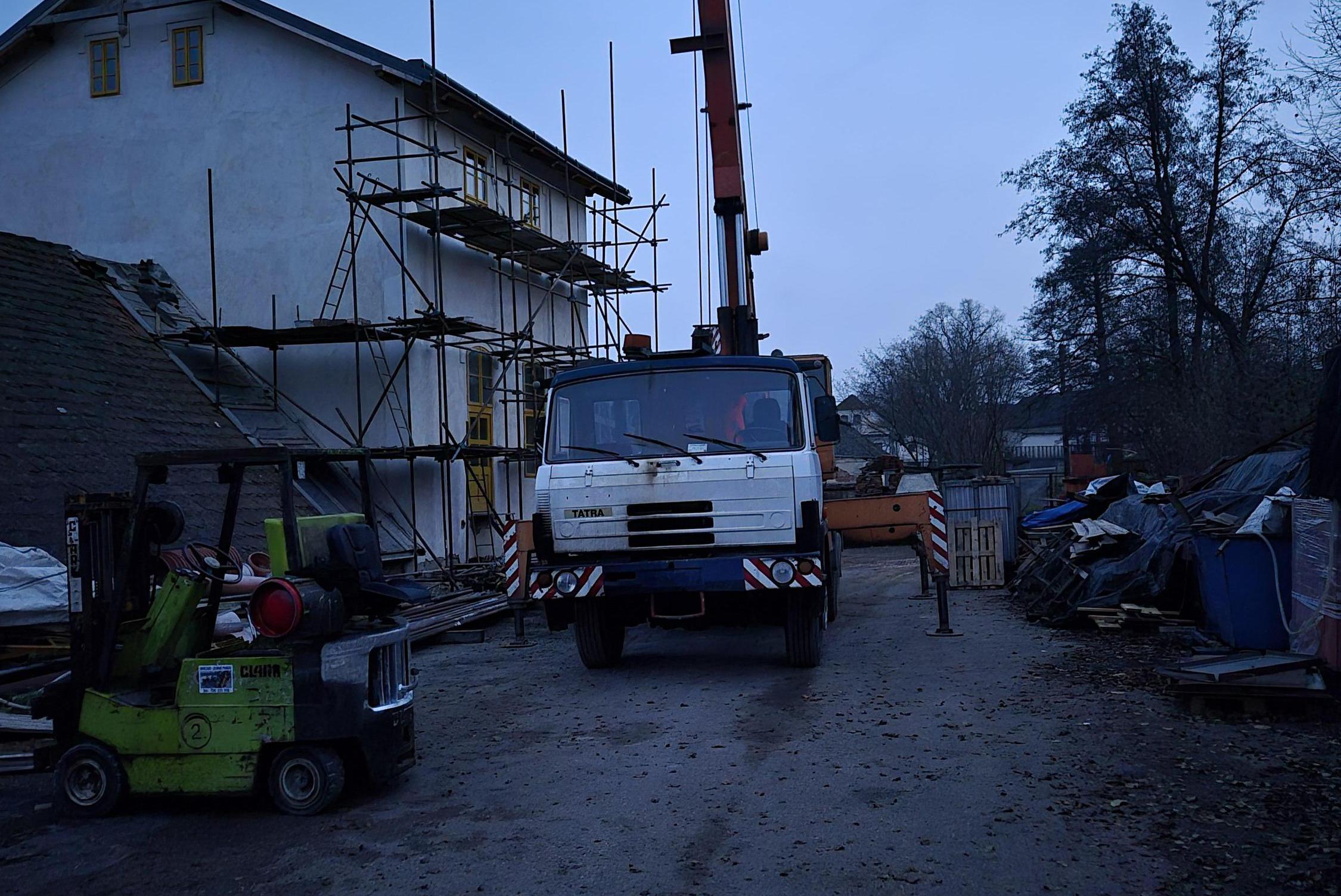 Pronájem stavební techniky Rostislav Wolski