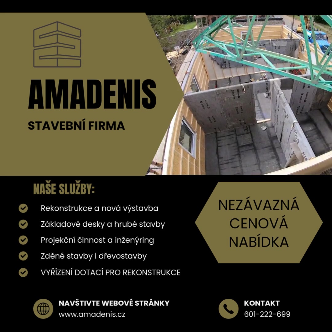 AMADENIS - stavební firma foto 2 (náhled videa)