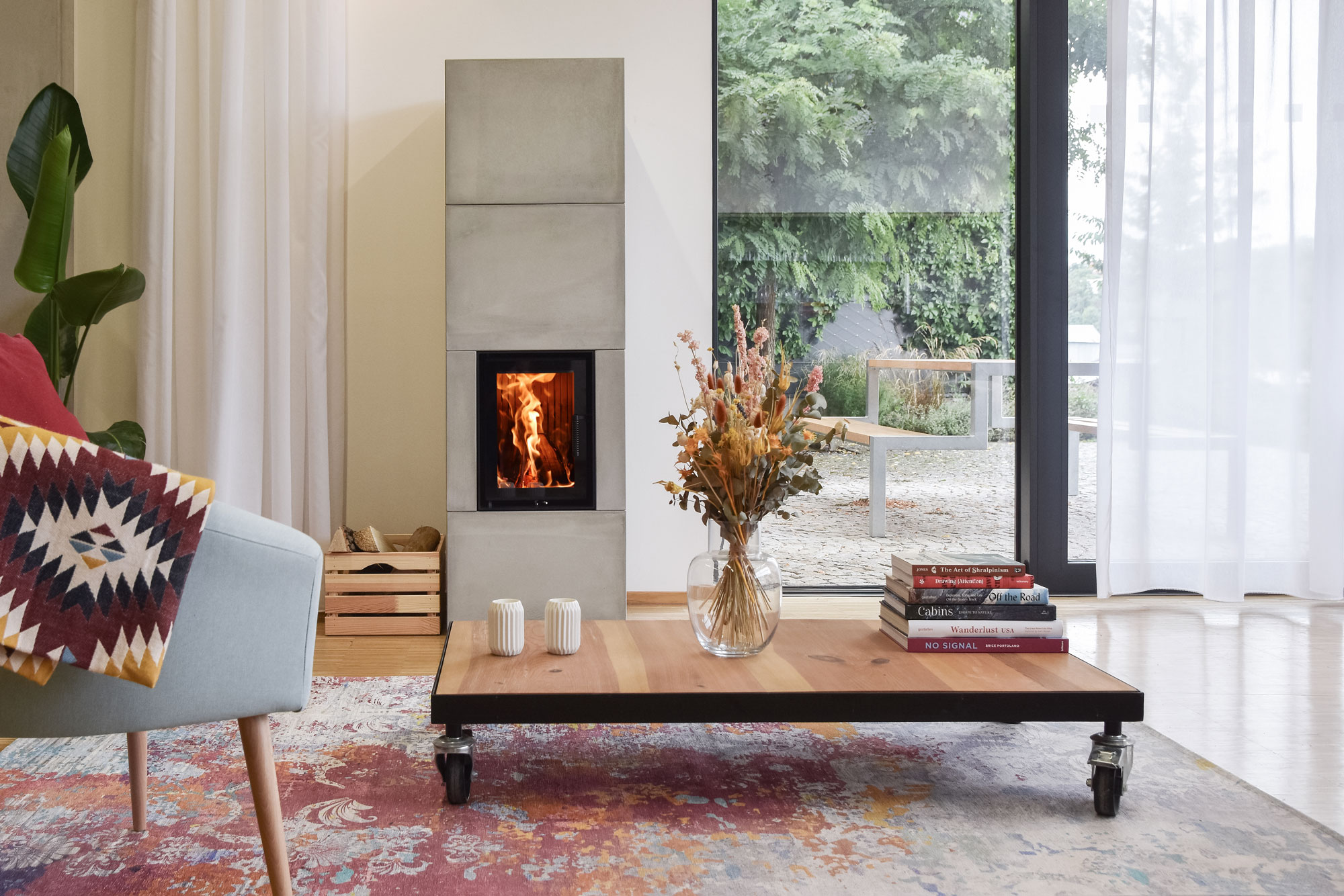 Modulární krby Hoxter BLOX