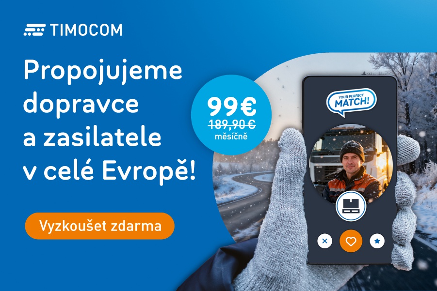 TIMOCOM GLOBAL za 99 € měsíčně (místo 189,90 € )