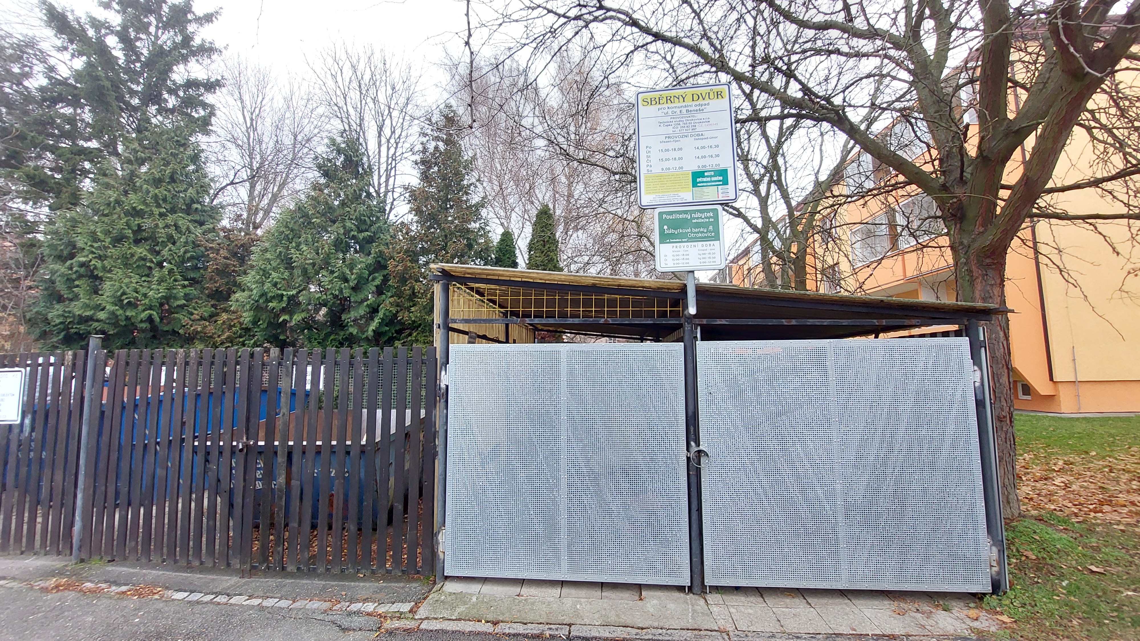 Technické služby Otrokovice - sběrný dvůr