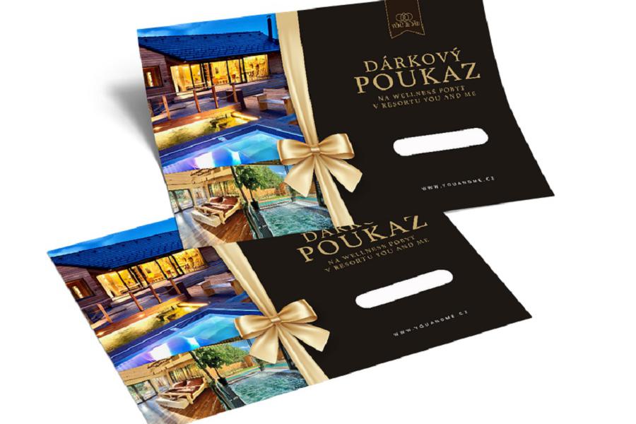 Dárkové poukazy na luxusní pobyt v You and me