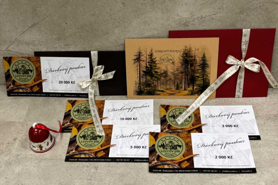 Dárkové poukazy