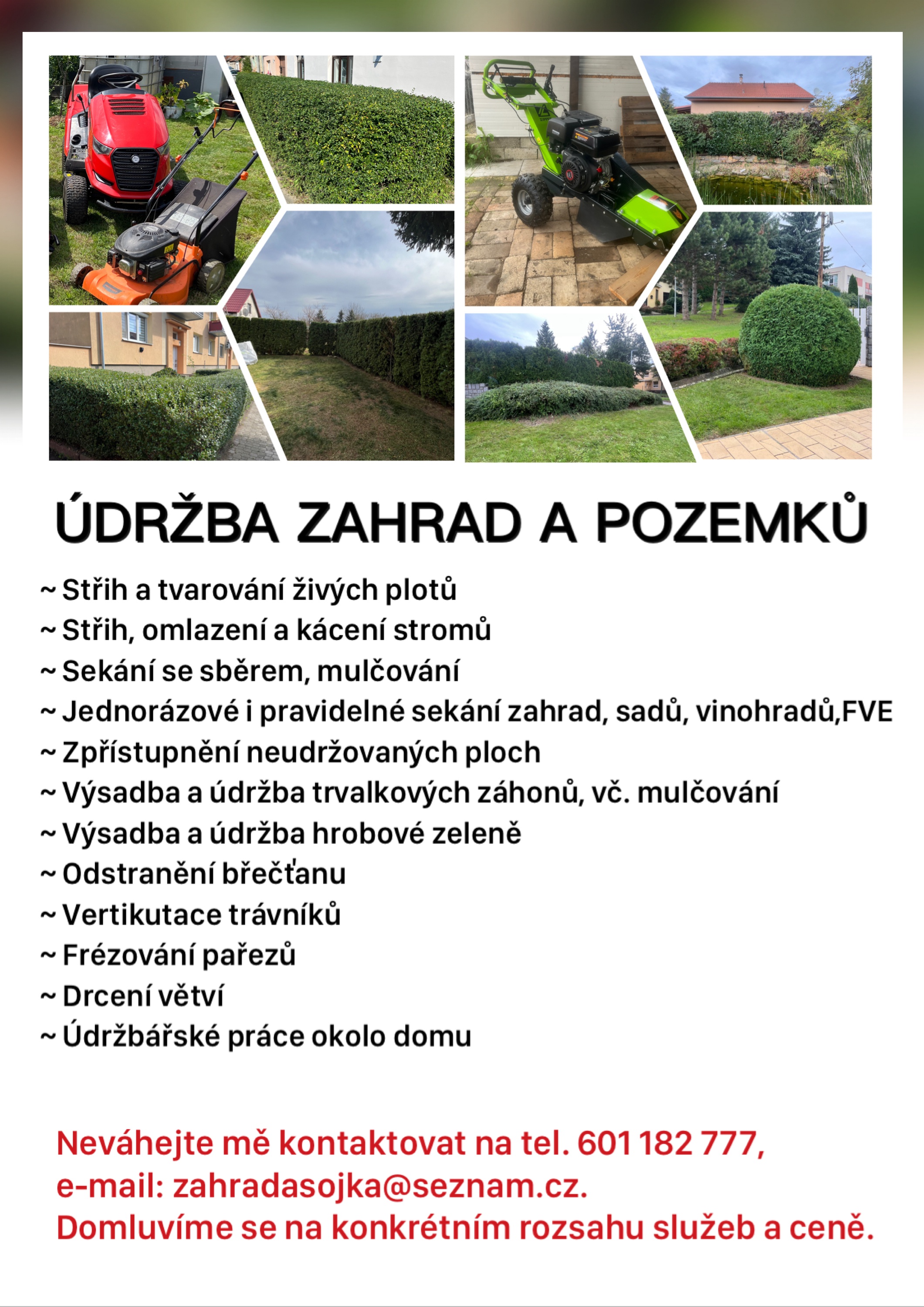 Zahradnické služby Sojka foto 2