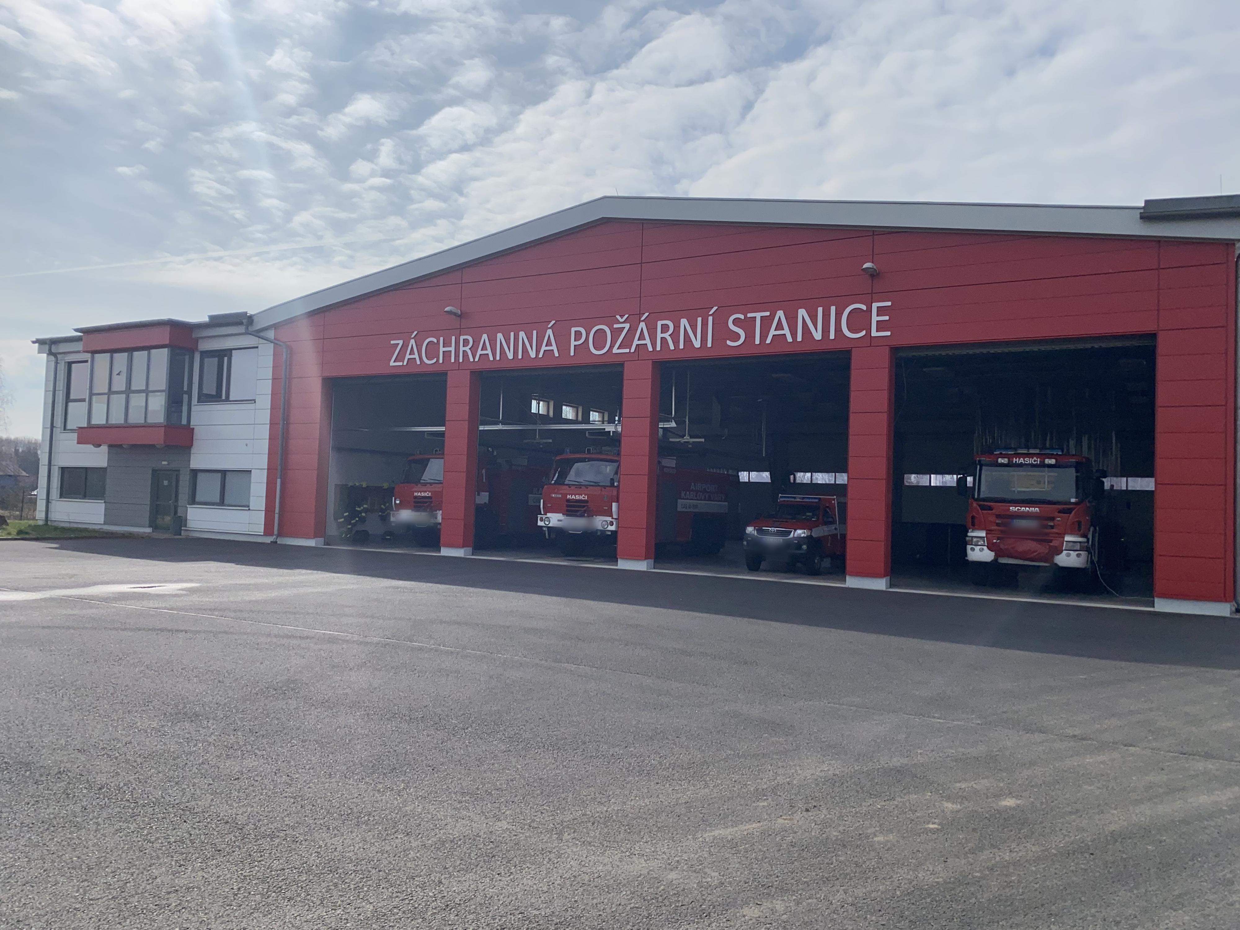Stanice záchranné a požární služby - Letiště Karlovy Vary