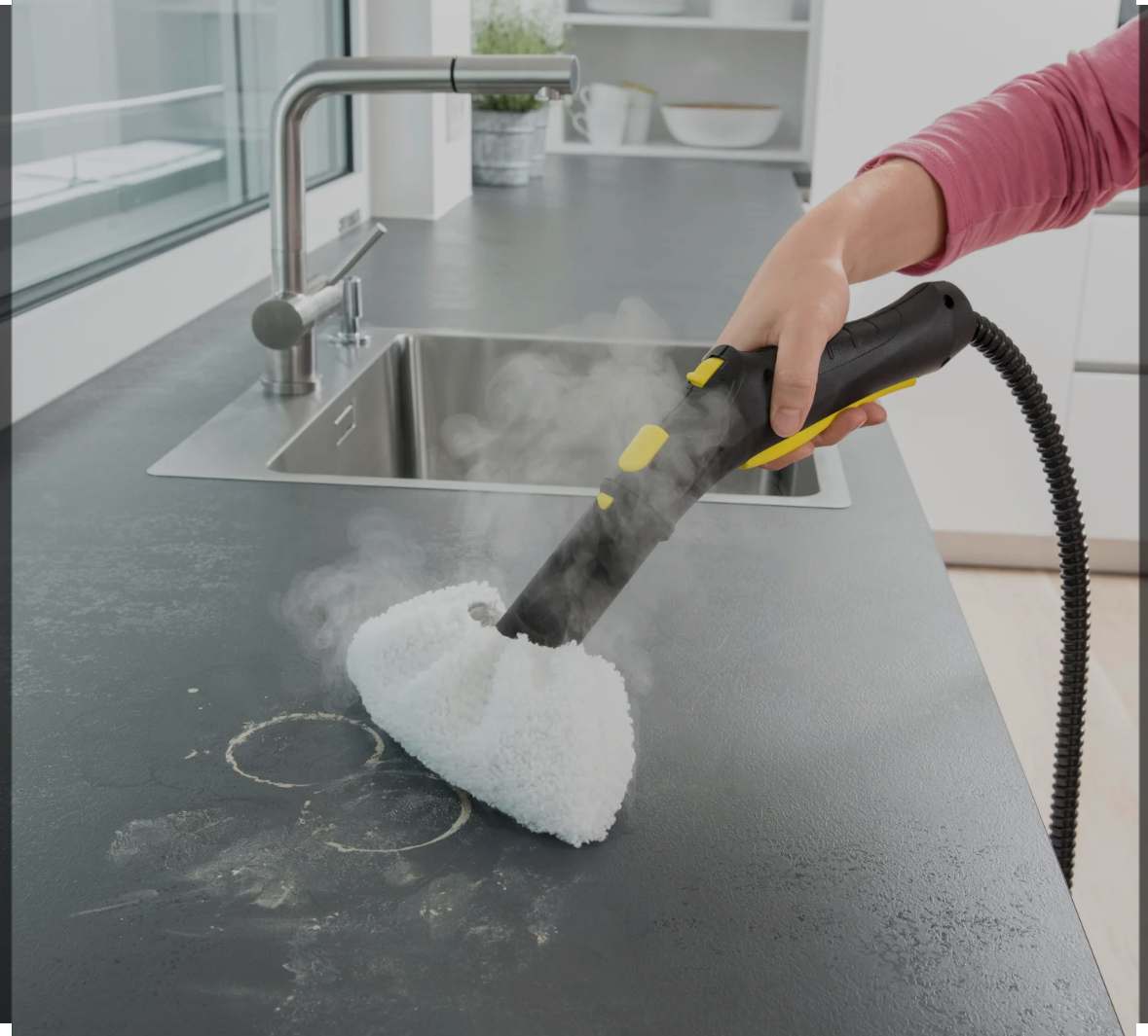 Parní čištění domácnosti