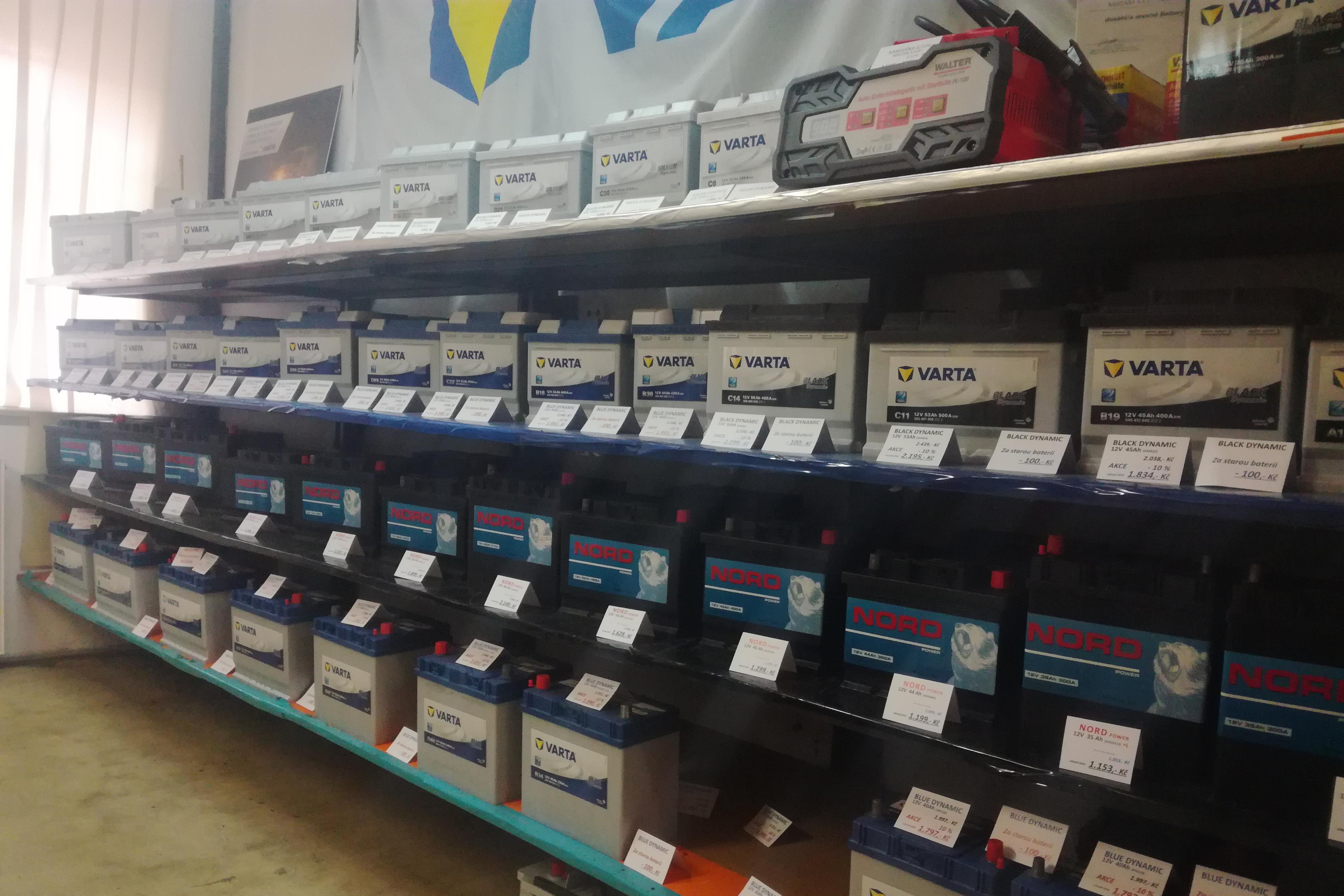 Slevy na všechny druhy auto,moto,a ost.akumulátorů