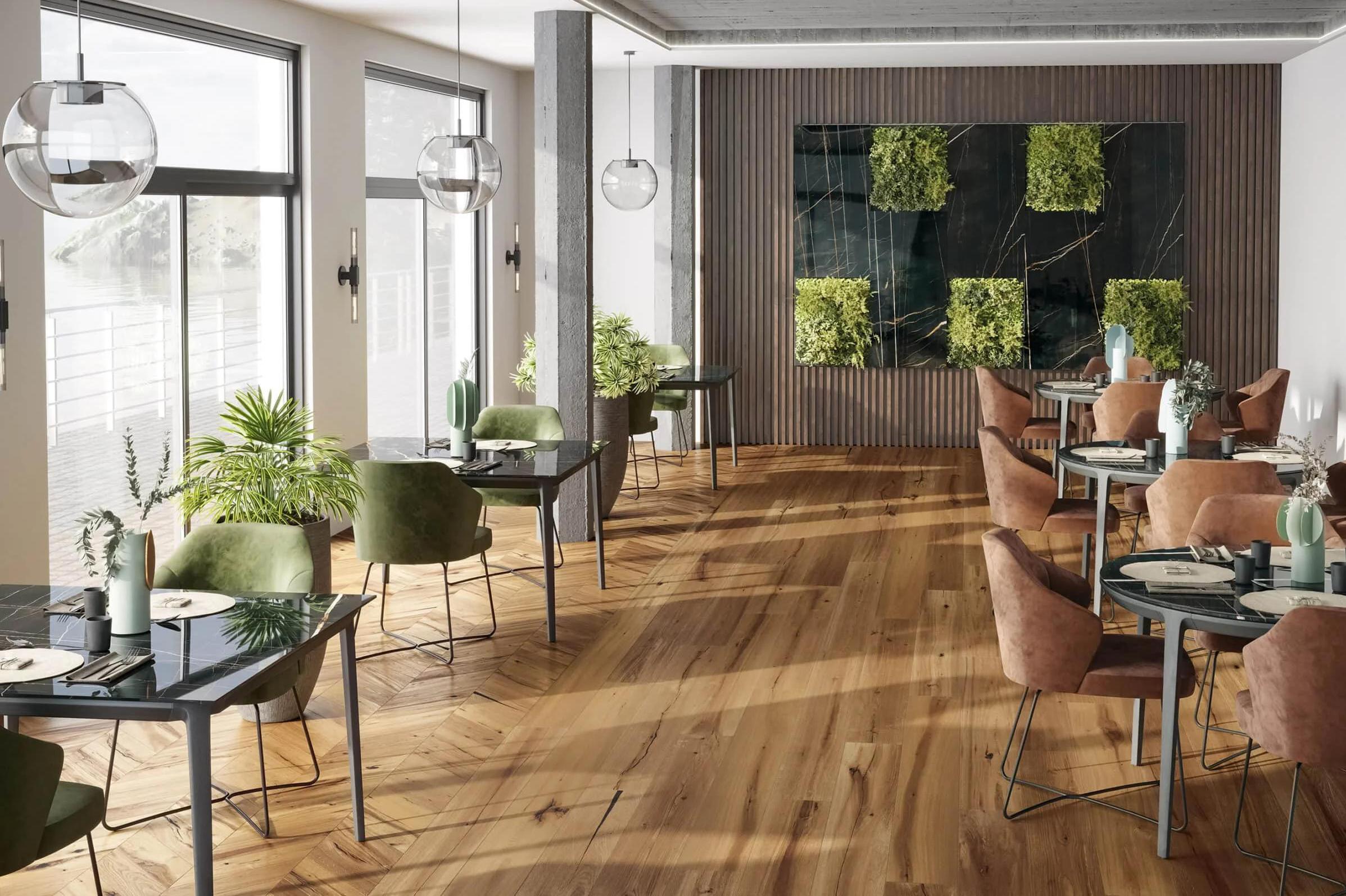 Dlažba k nerozeznání od pravého dřeva!