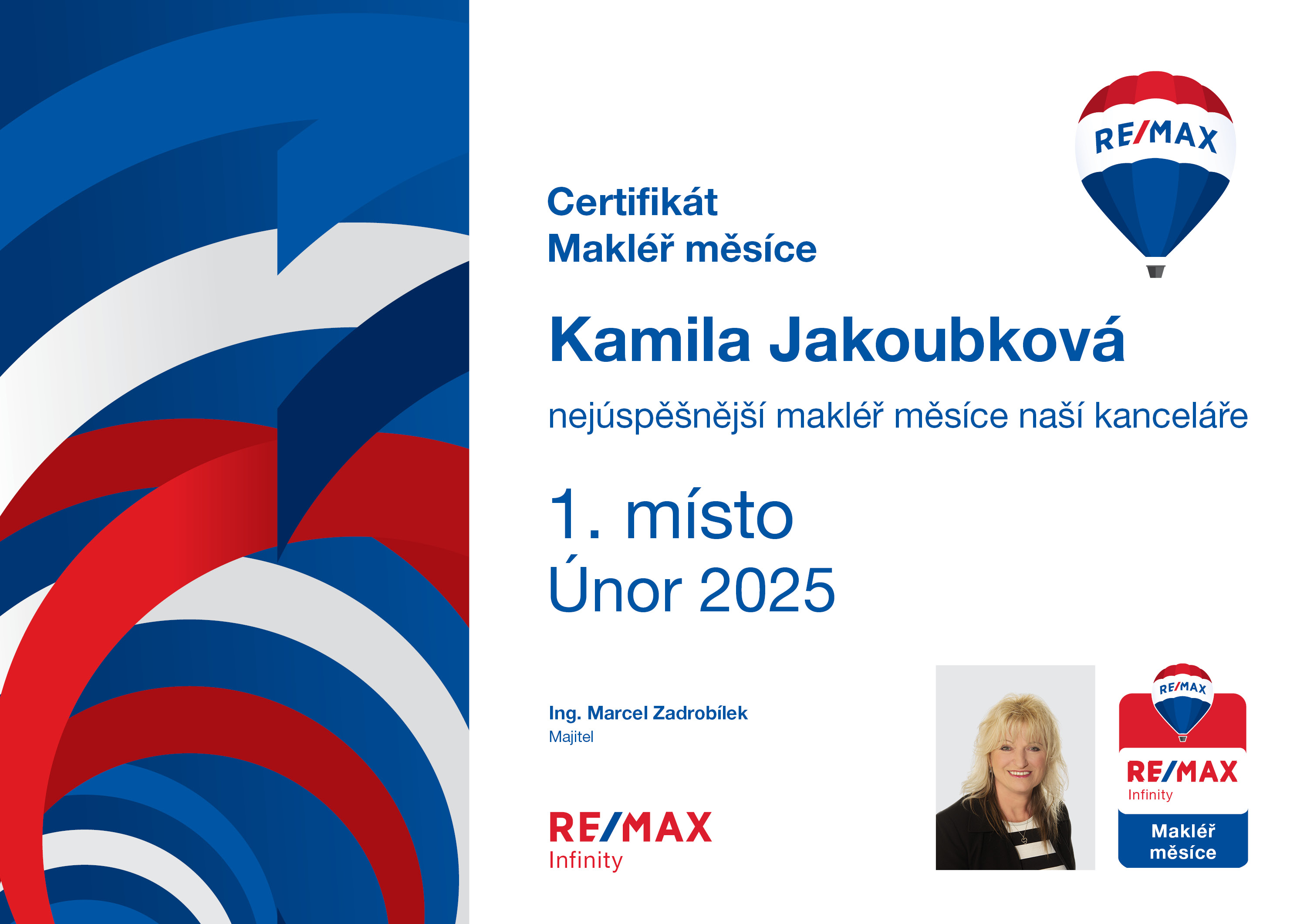 Kamila Jakoubková - reality RE/MAX Infinity foto 2