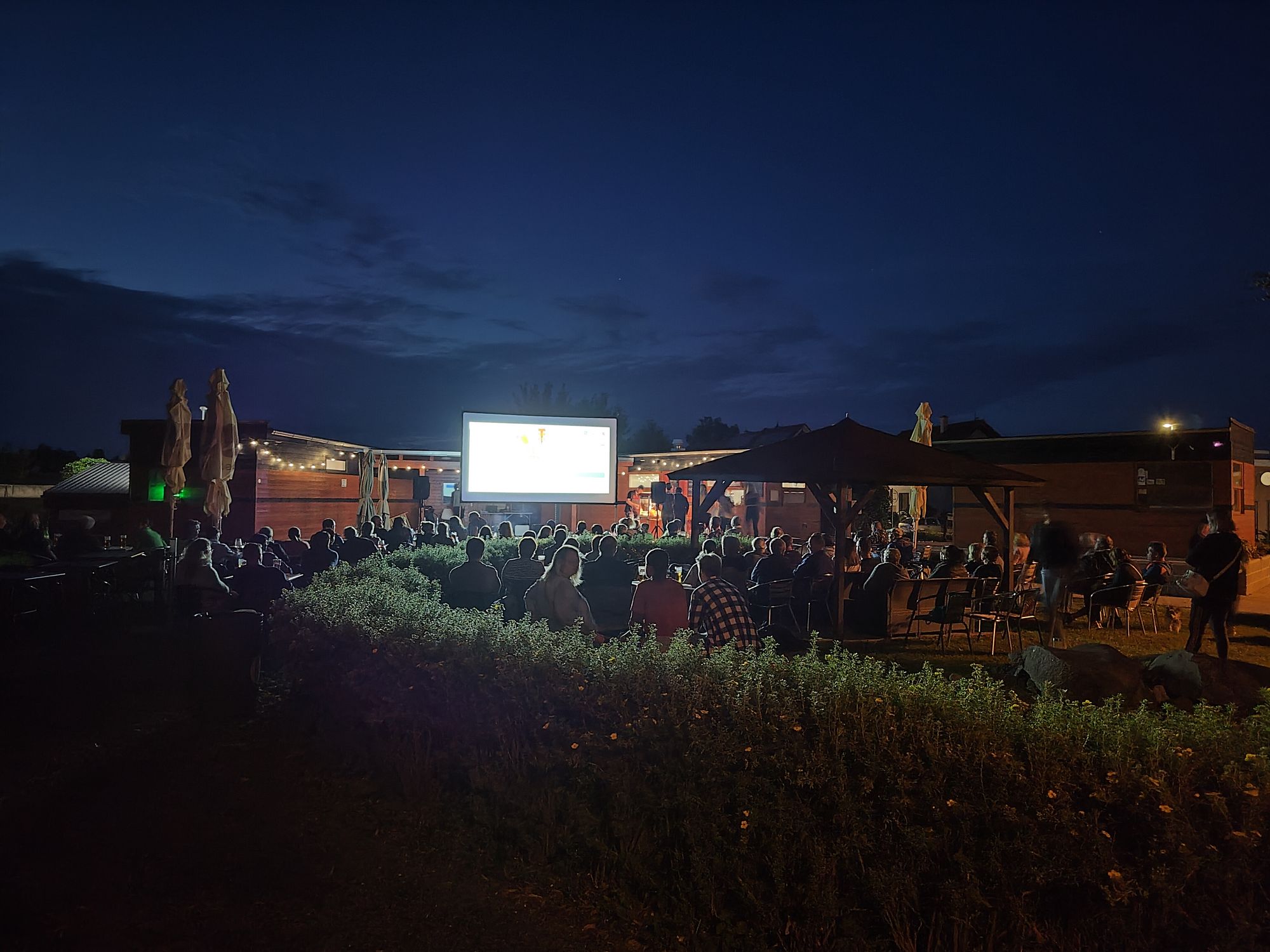 Letní kino Lázně Slatinice foto 1