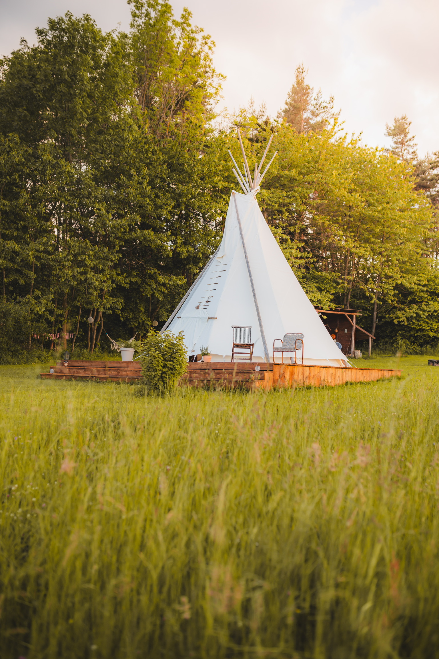 Teepee na Vrchu foto 3