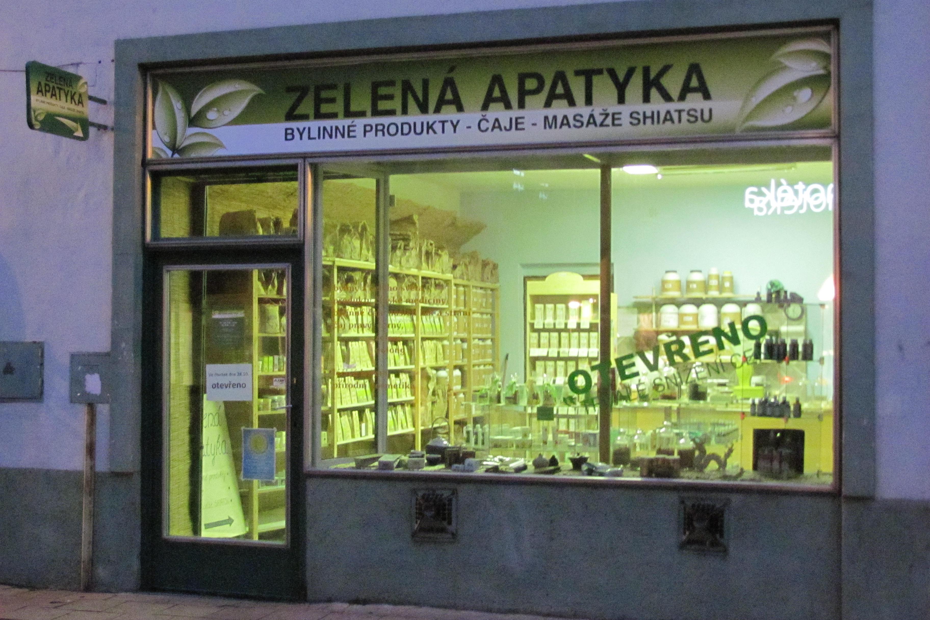 Bylinkářství Zelená apatyka