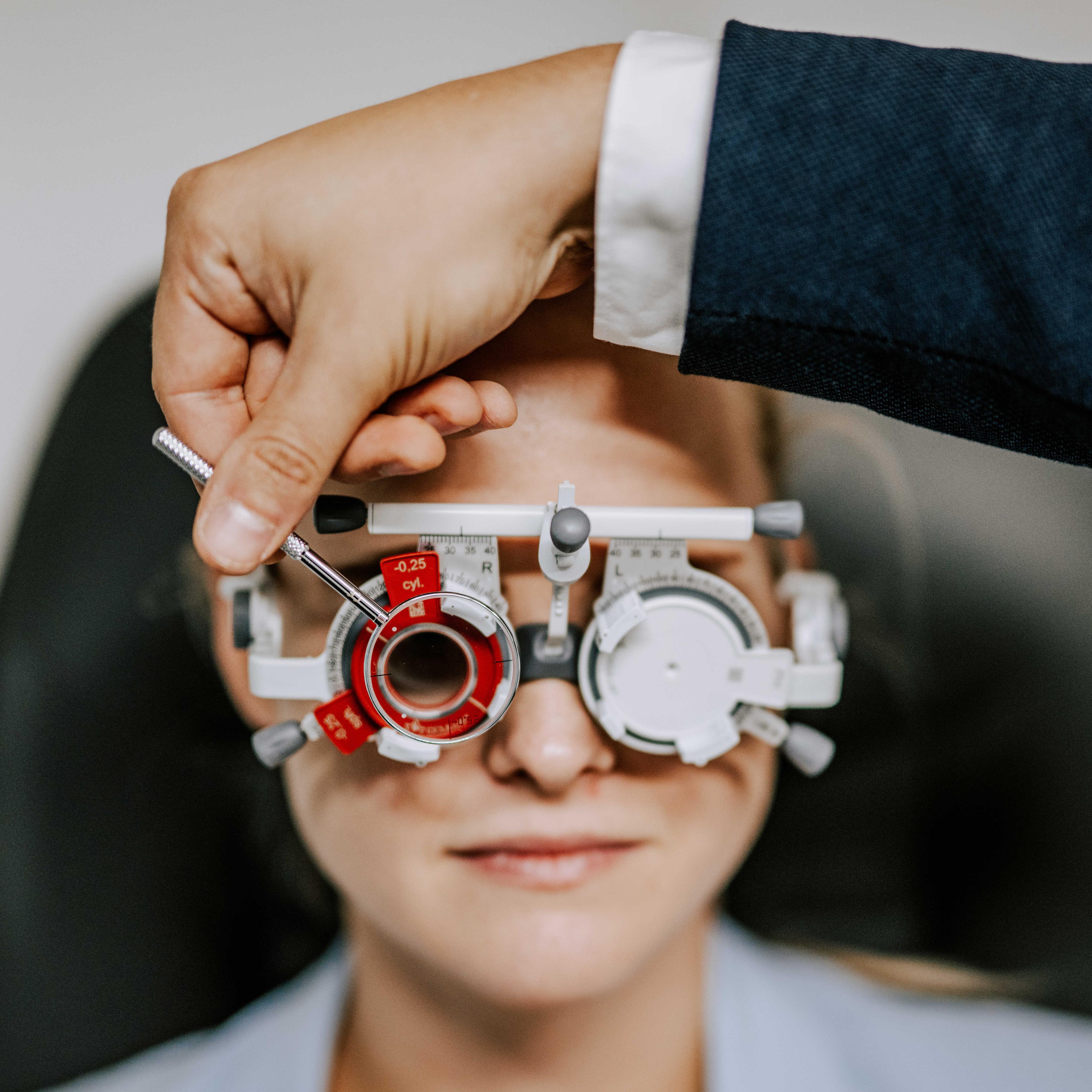 Měření a vyšetření zraku optometristou