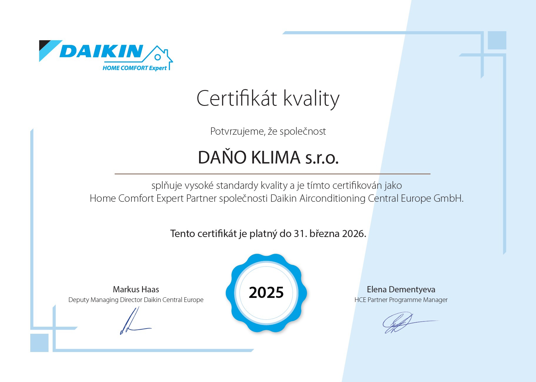 DAŇO KLIMA s.r.o.