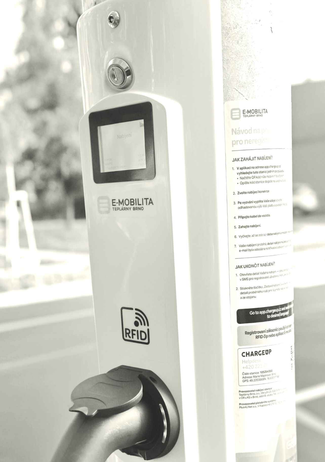 Teplárny Brno, a.s. - nabíjecí stanice foto 2