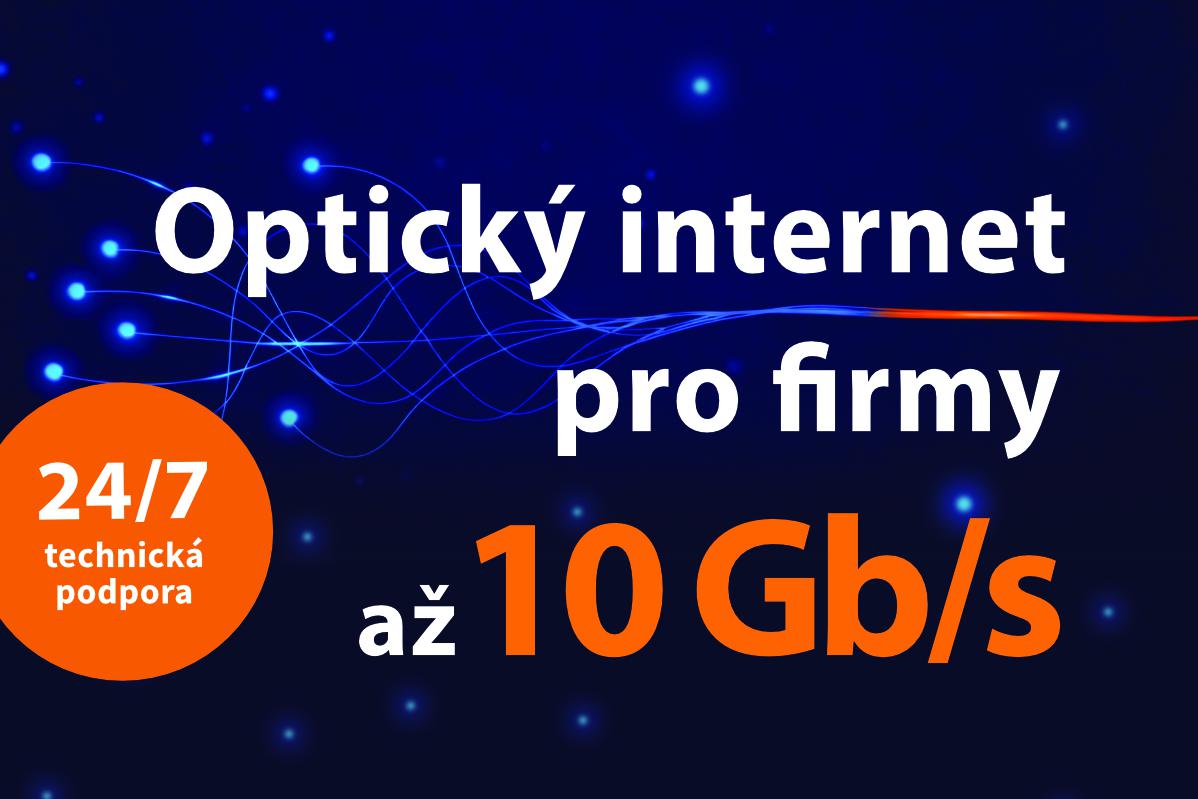 Internet pro firmy s rychlostí až 10 Gb/s