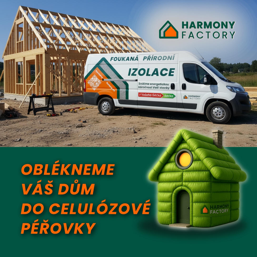 Harmony Factory s.r.o. | Foukaná přírodní izolace foto 3