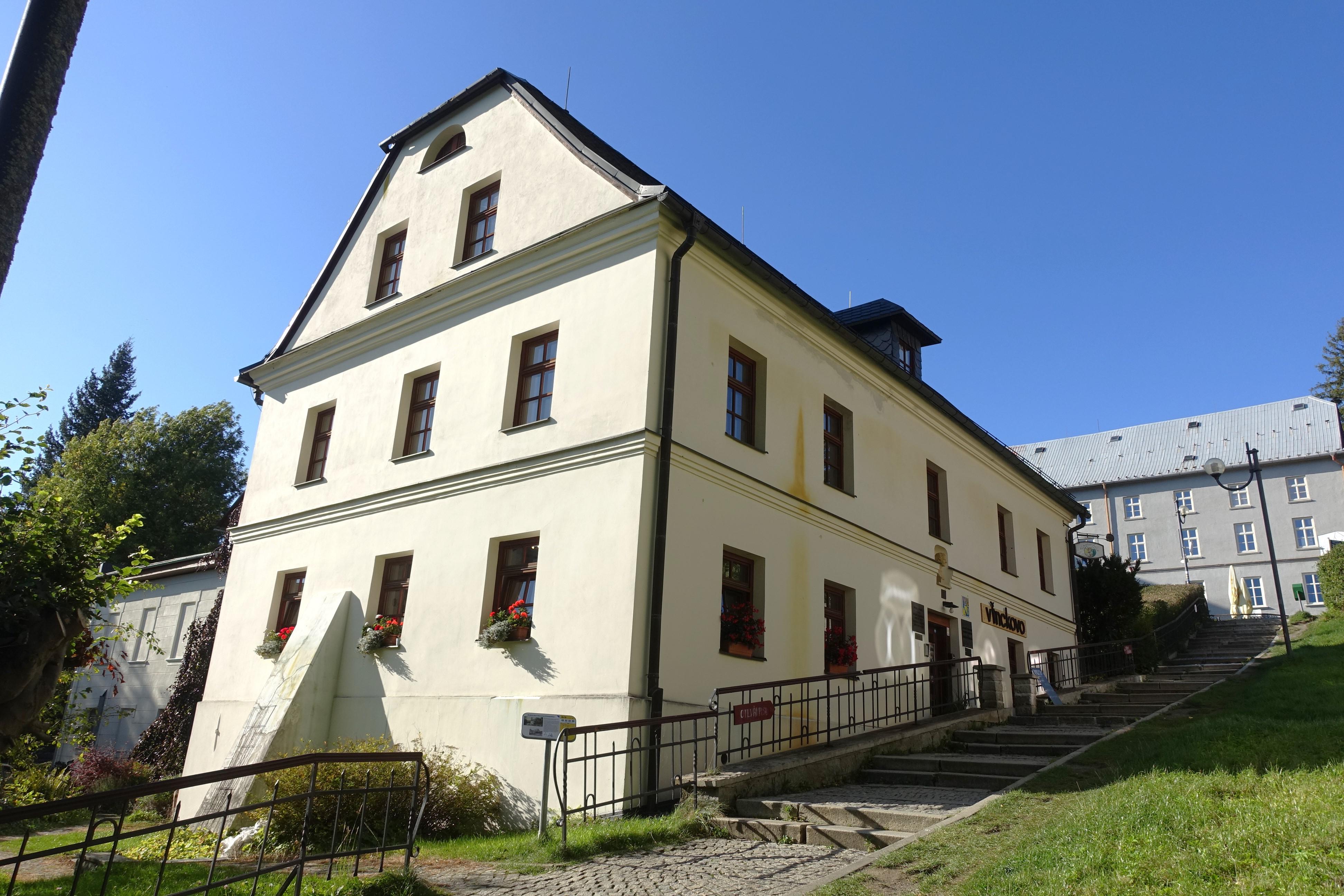 Apartmán v domě Vincenze Priessnitze