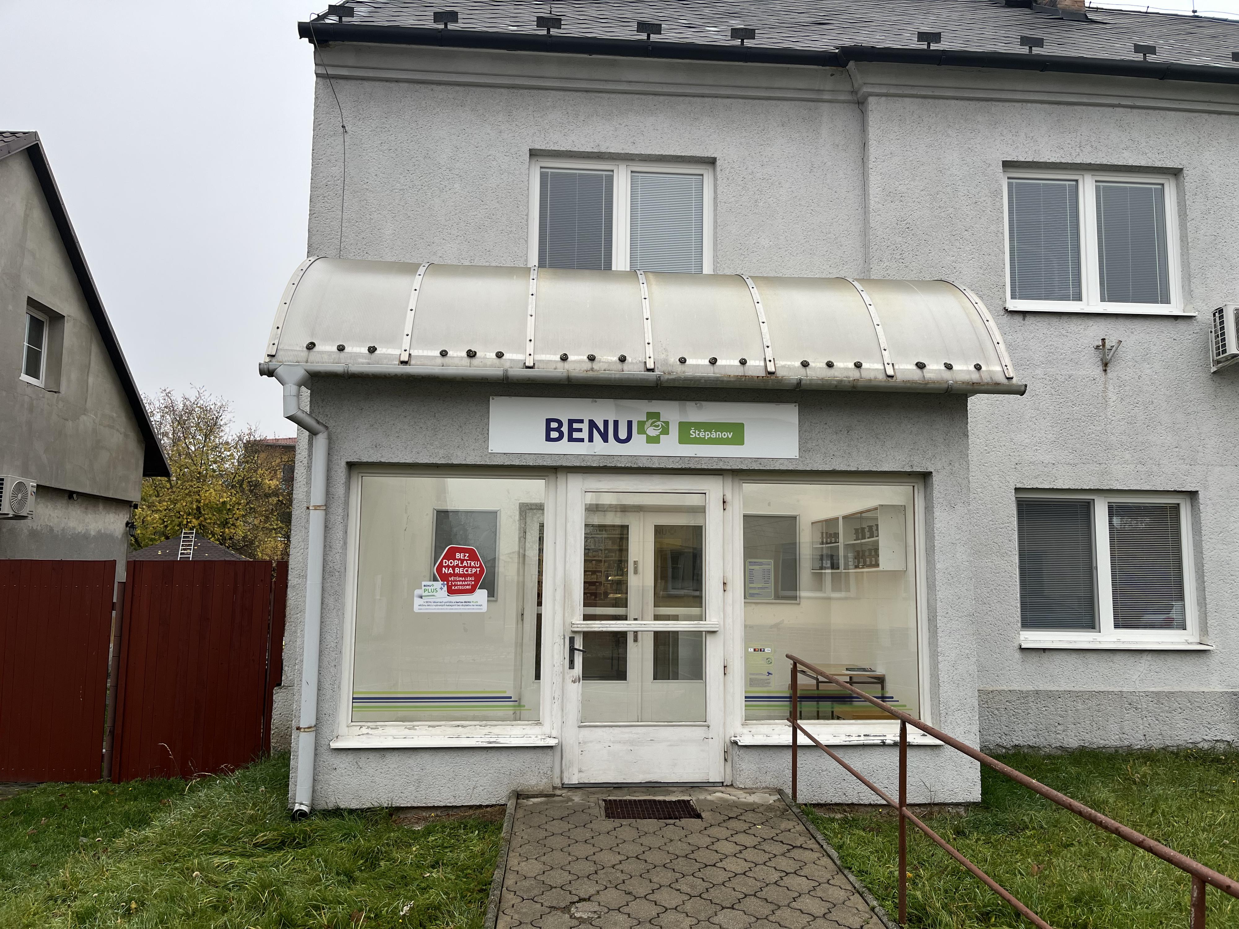 Lékárna BENU Štěpánov, výdejna