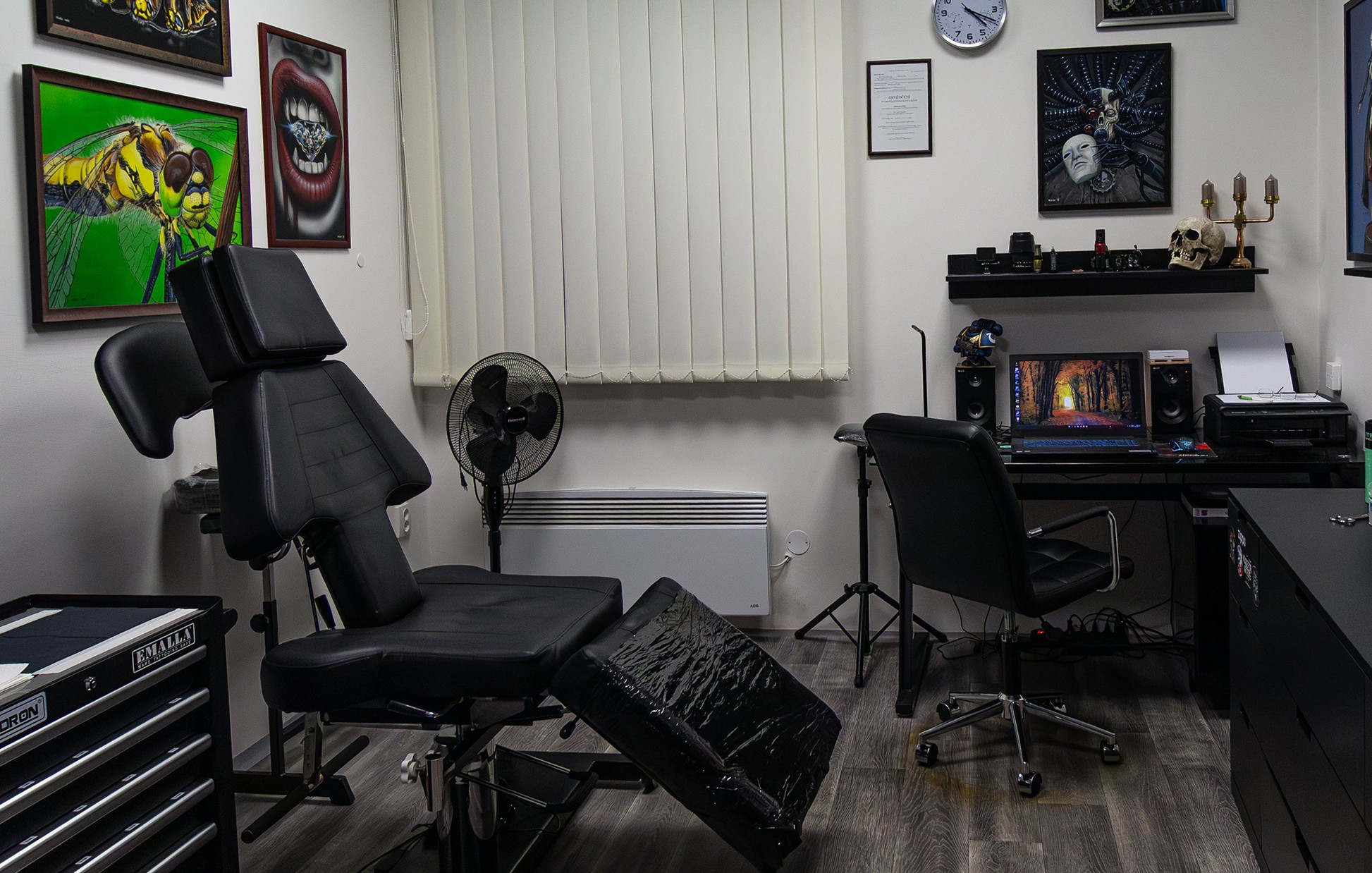 Tetování ve studiu Omnissiah Tattoo