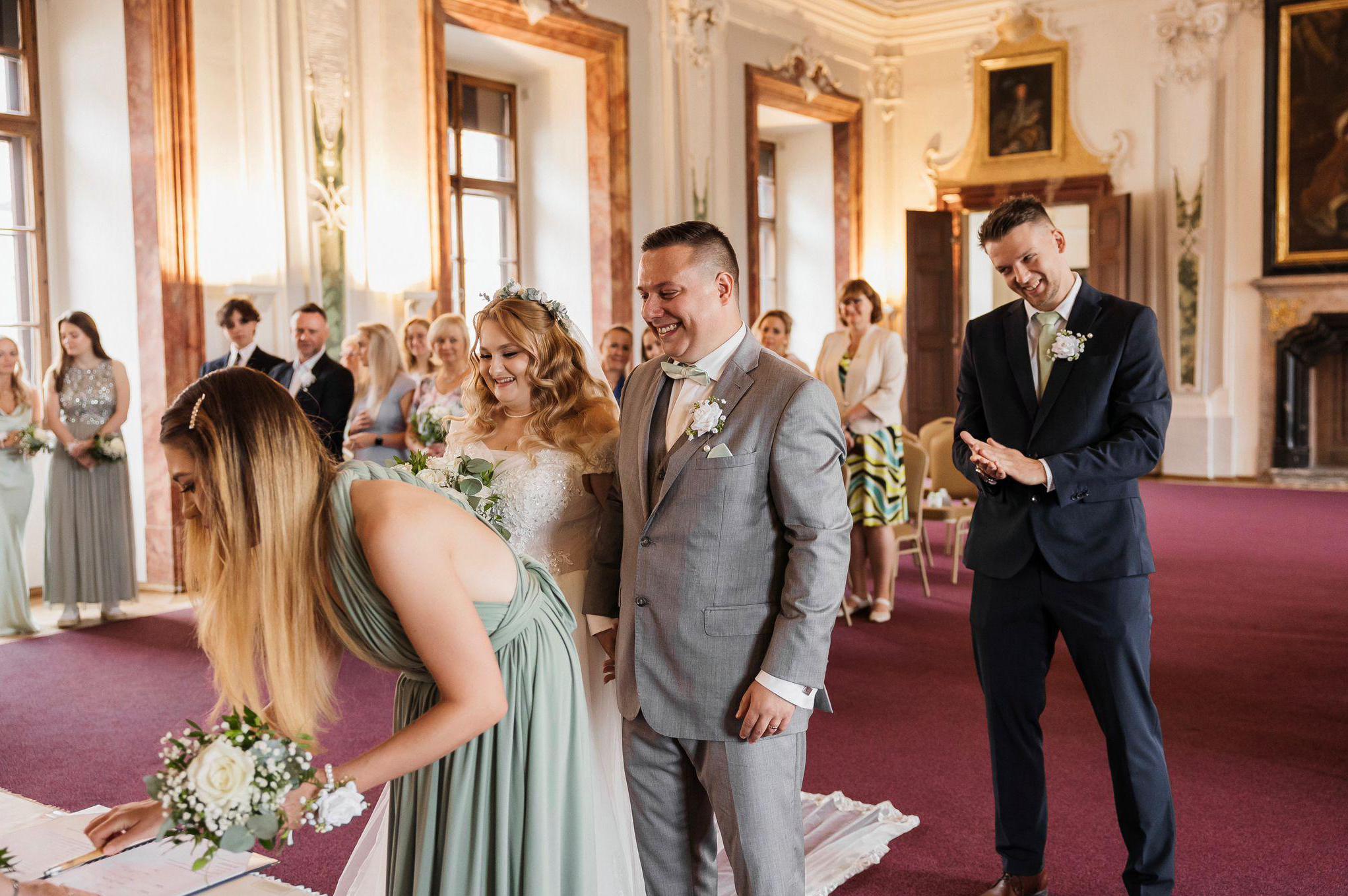 Svatba v Břevnovském klášteře