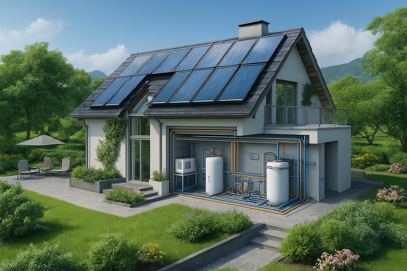 Montáž termických panelů