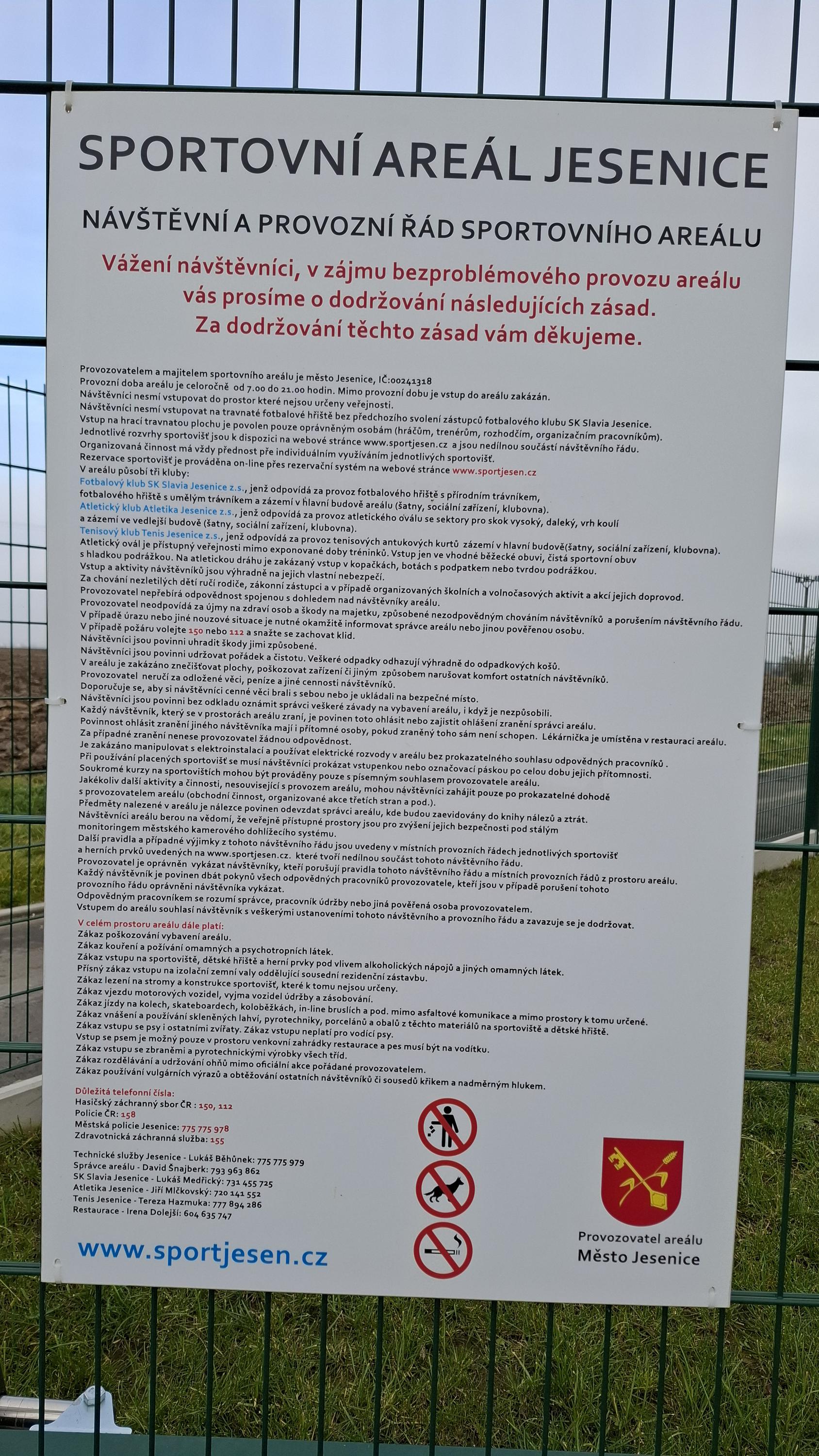 Sportovní areál Jesenice foto 3