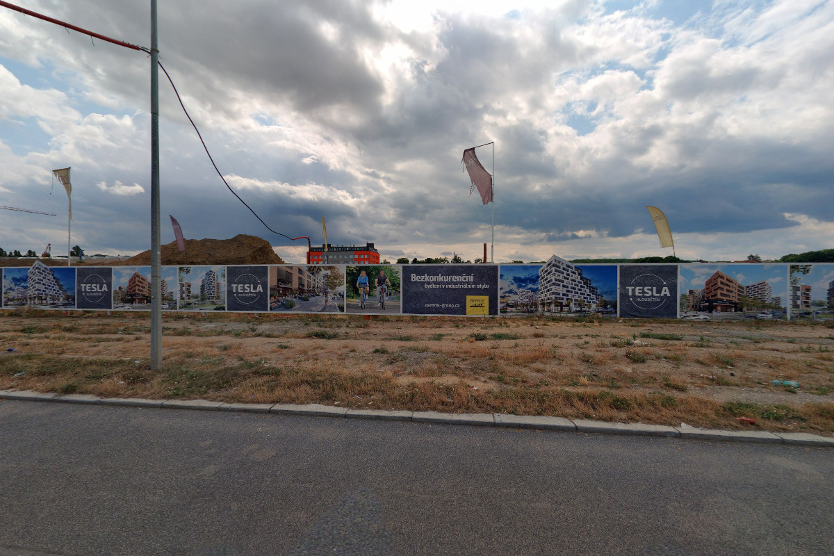 Rezidenční čtvrť Tesla Hloubětín