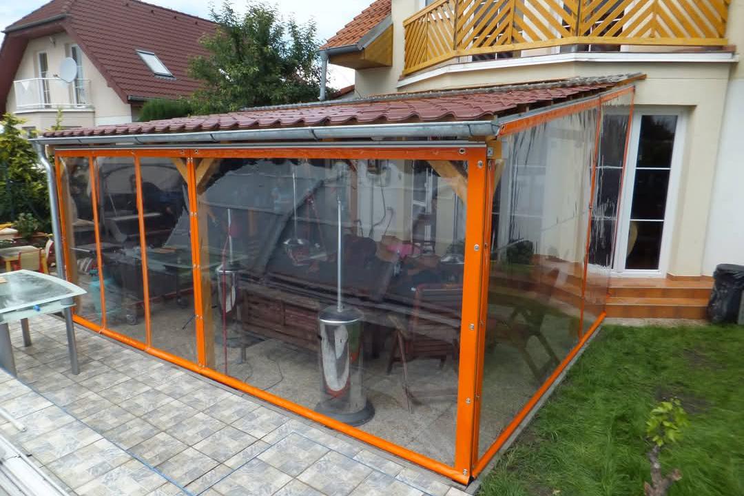 Opláštění pergol, teras, altánů, přístavků