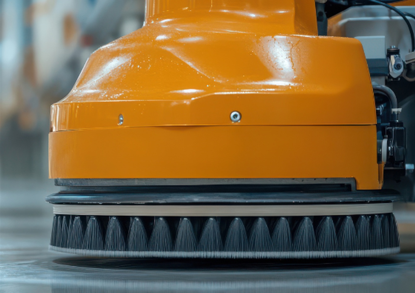 Strojové čištění podlah