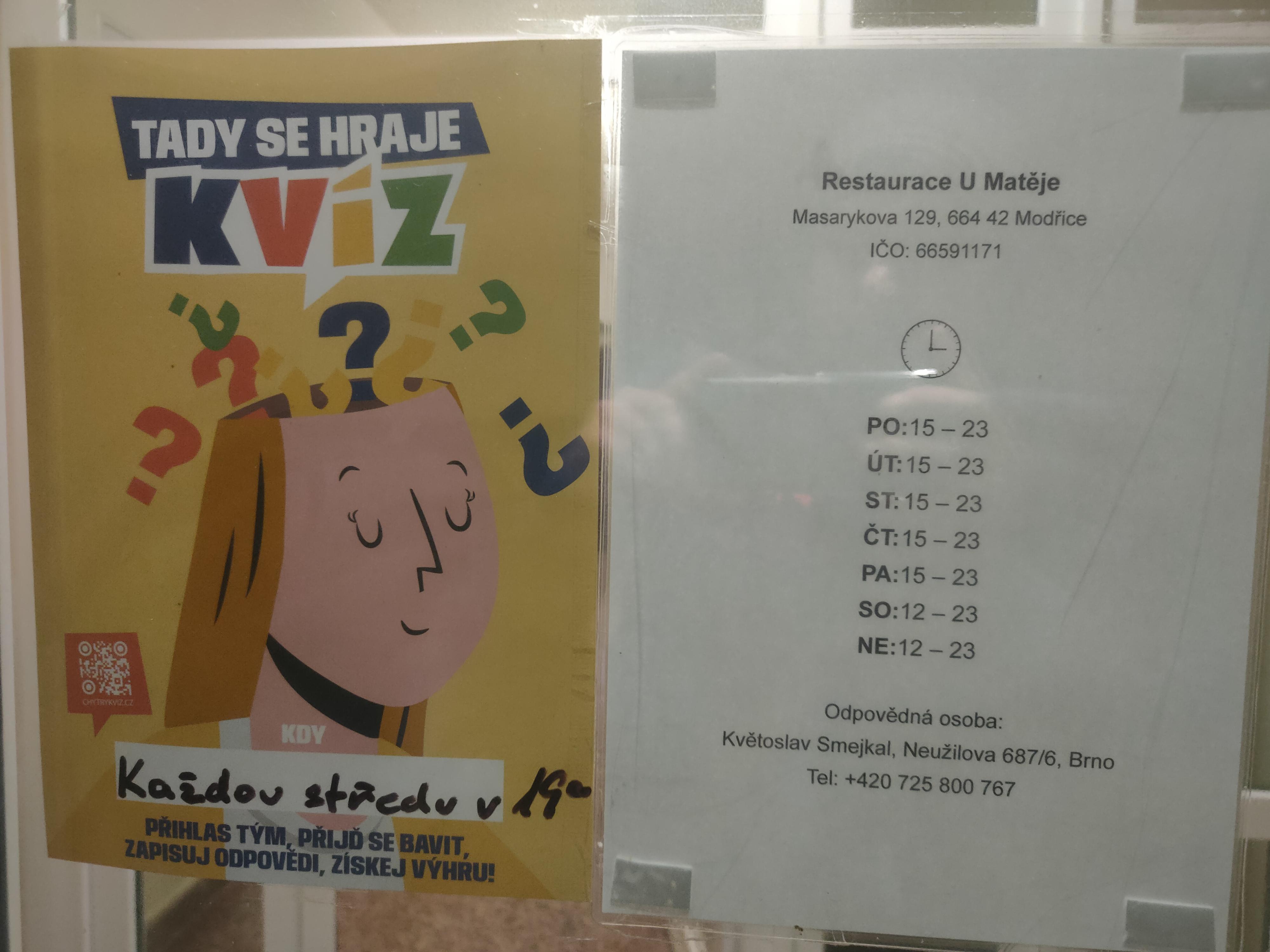 Restaurace u Matěje foto 3
