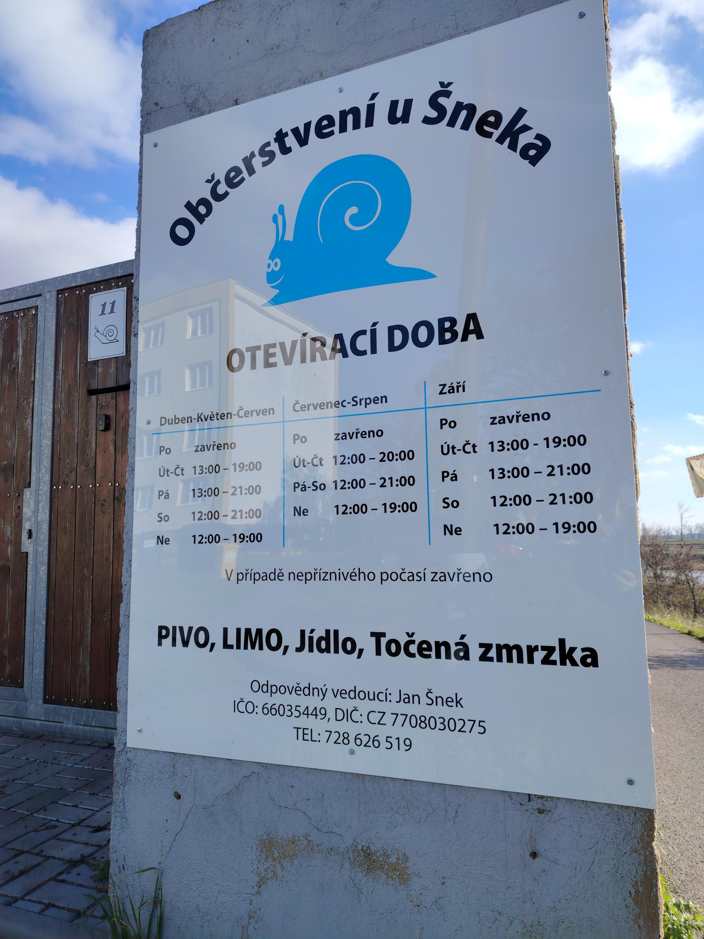 Občerstvení u Šneka foto 2