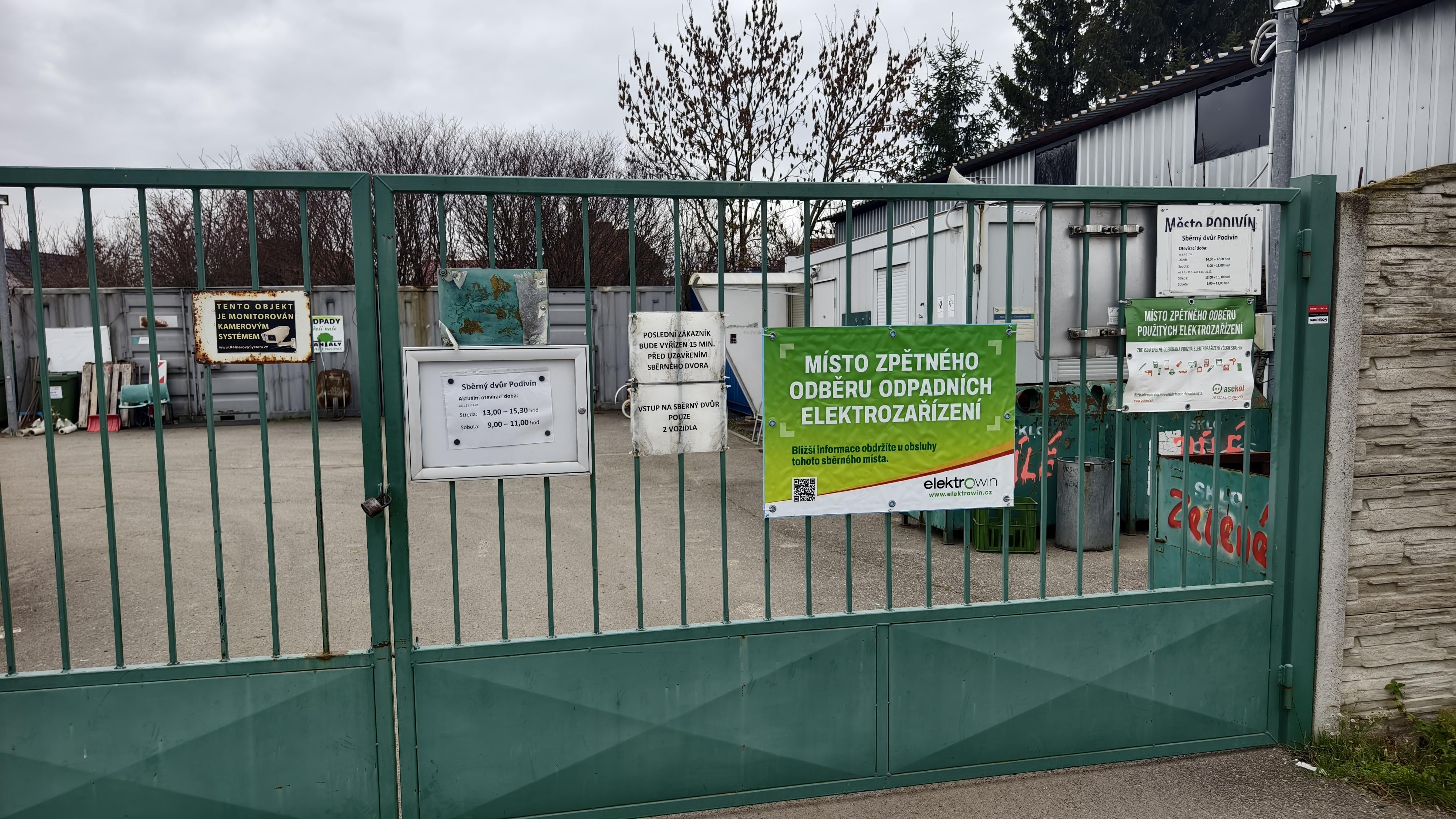 Sběrné středisko odpadů Podivín foto 2