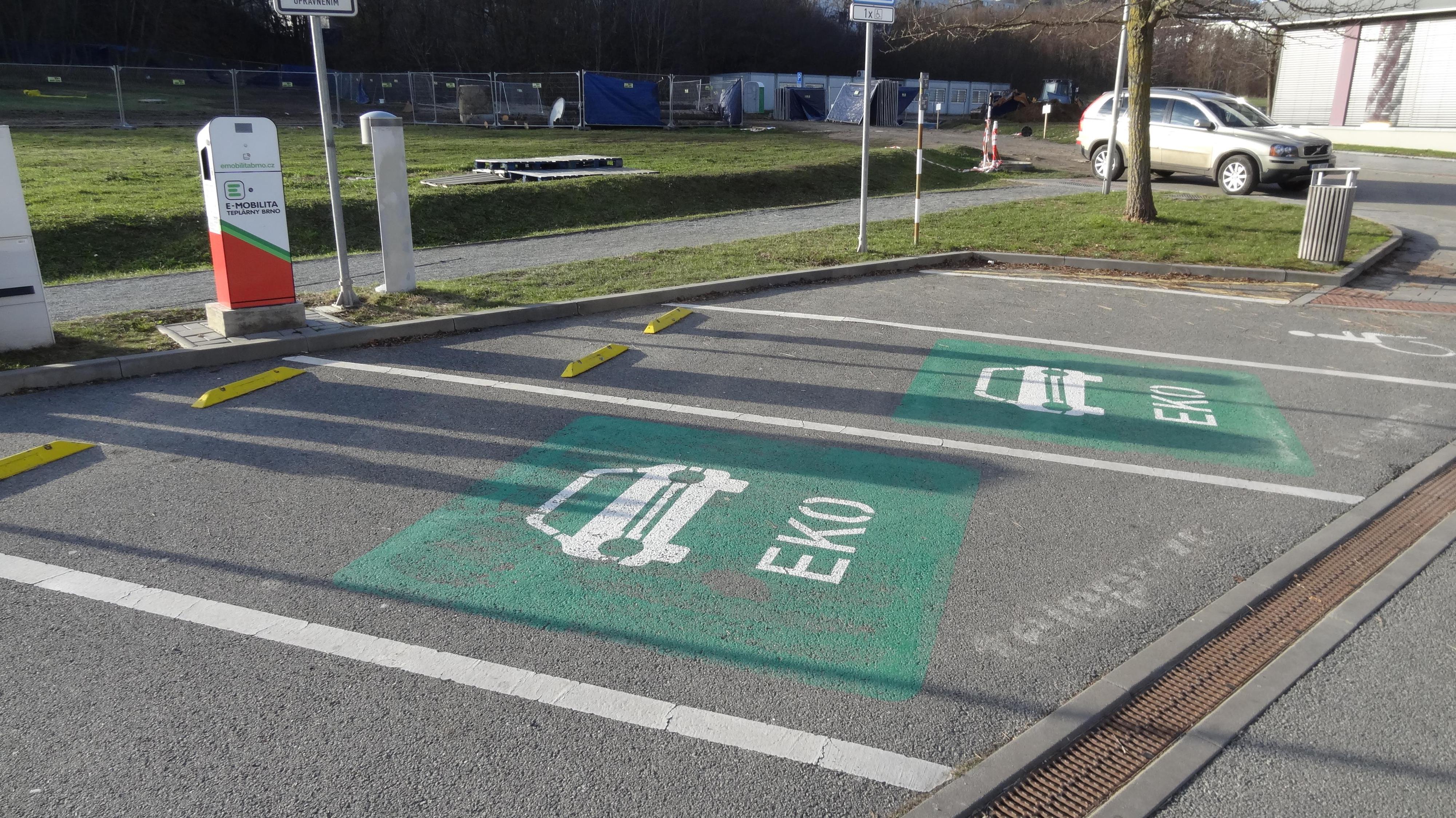 Teplárny Brno, a.s. - nabíjecí stanice