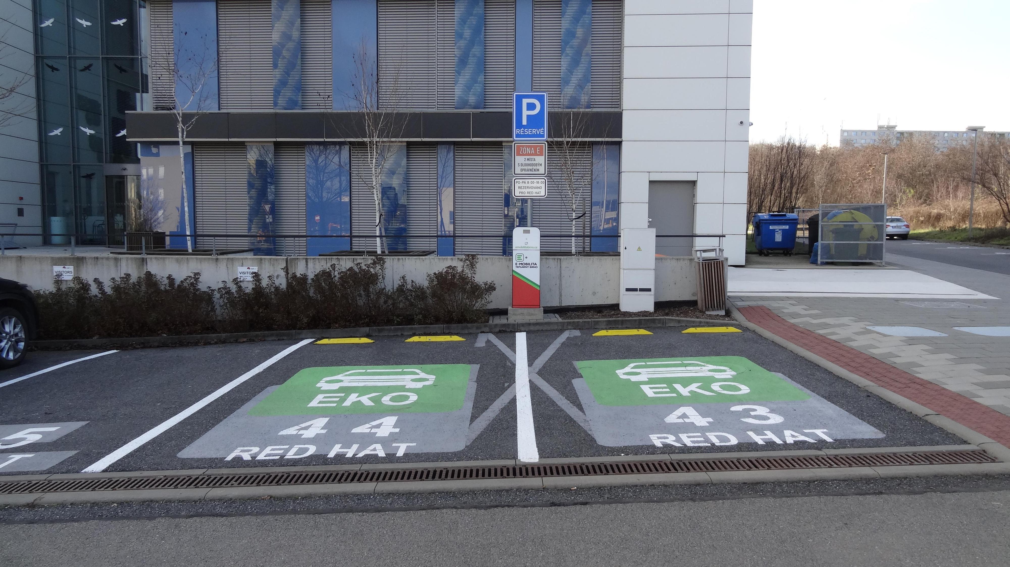 Teplárny Brno, a.s.- Nabíjecí stanice